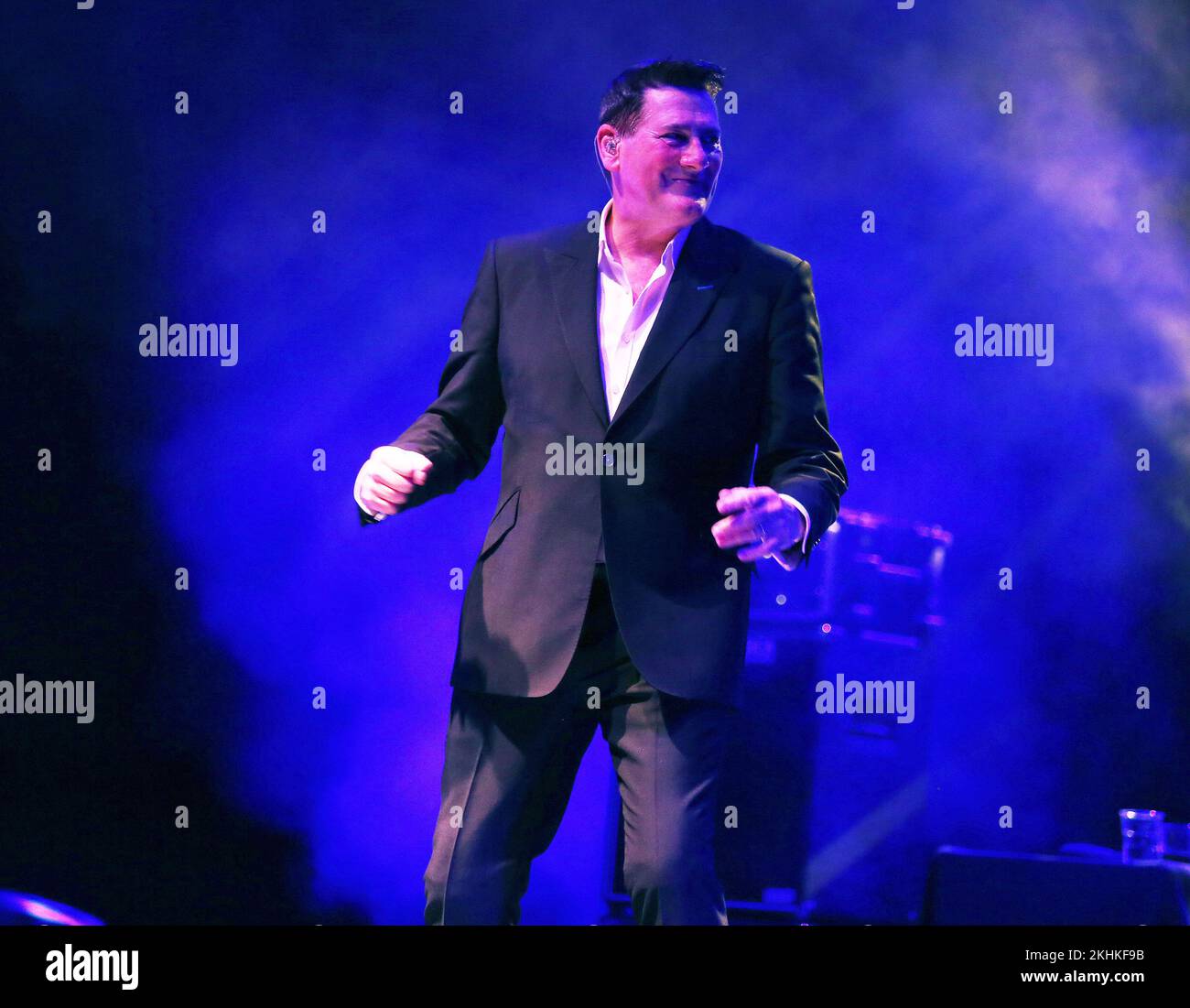 Milano, Italia. 23rd Nov 2022. Tony Hadley si esibisce al Teatro degli Arcimboldi il 23-2022 novembre a Milano Credit: Independent Photo Agency/Alamy Live News Foto Stock