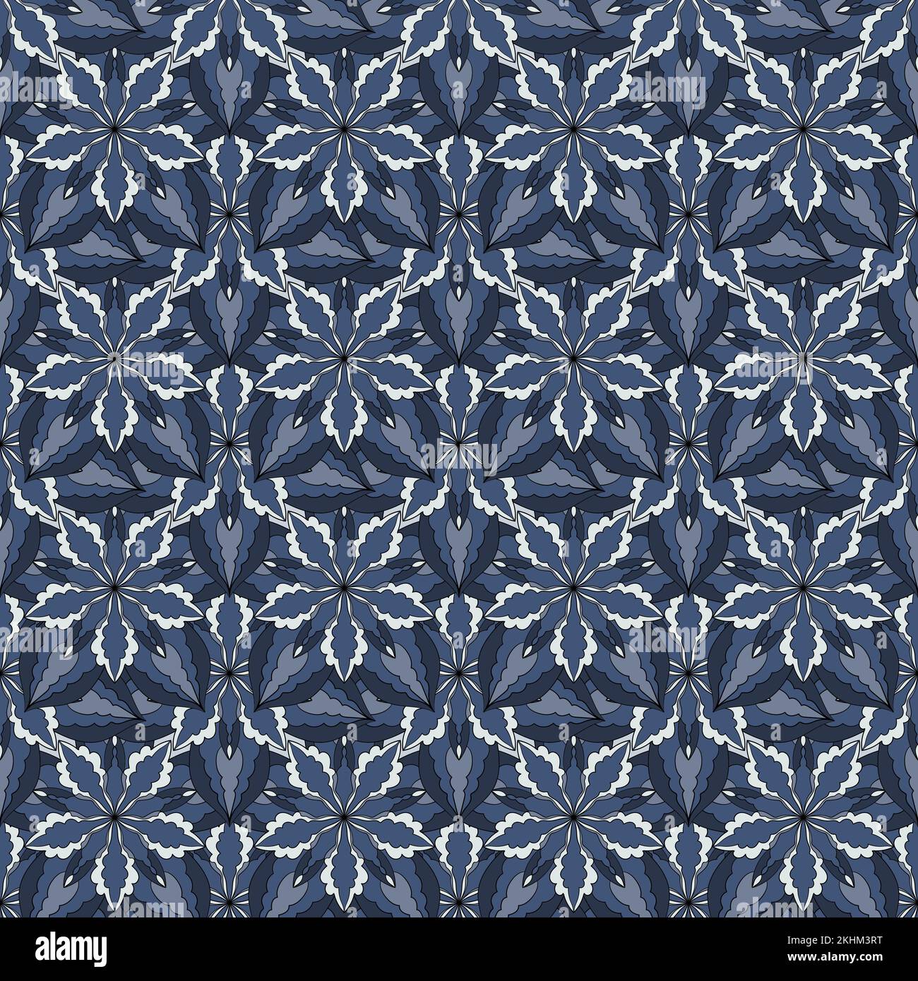 Motivo colorato senza cuciture. Sfondo in stile ornamentale per la progettazione di superfici. Texture vettoriale astratta alla moda. Illustrazione Vettoriale