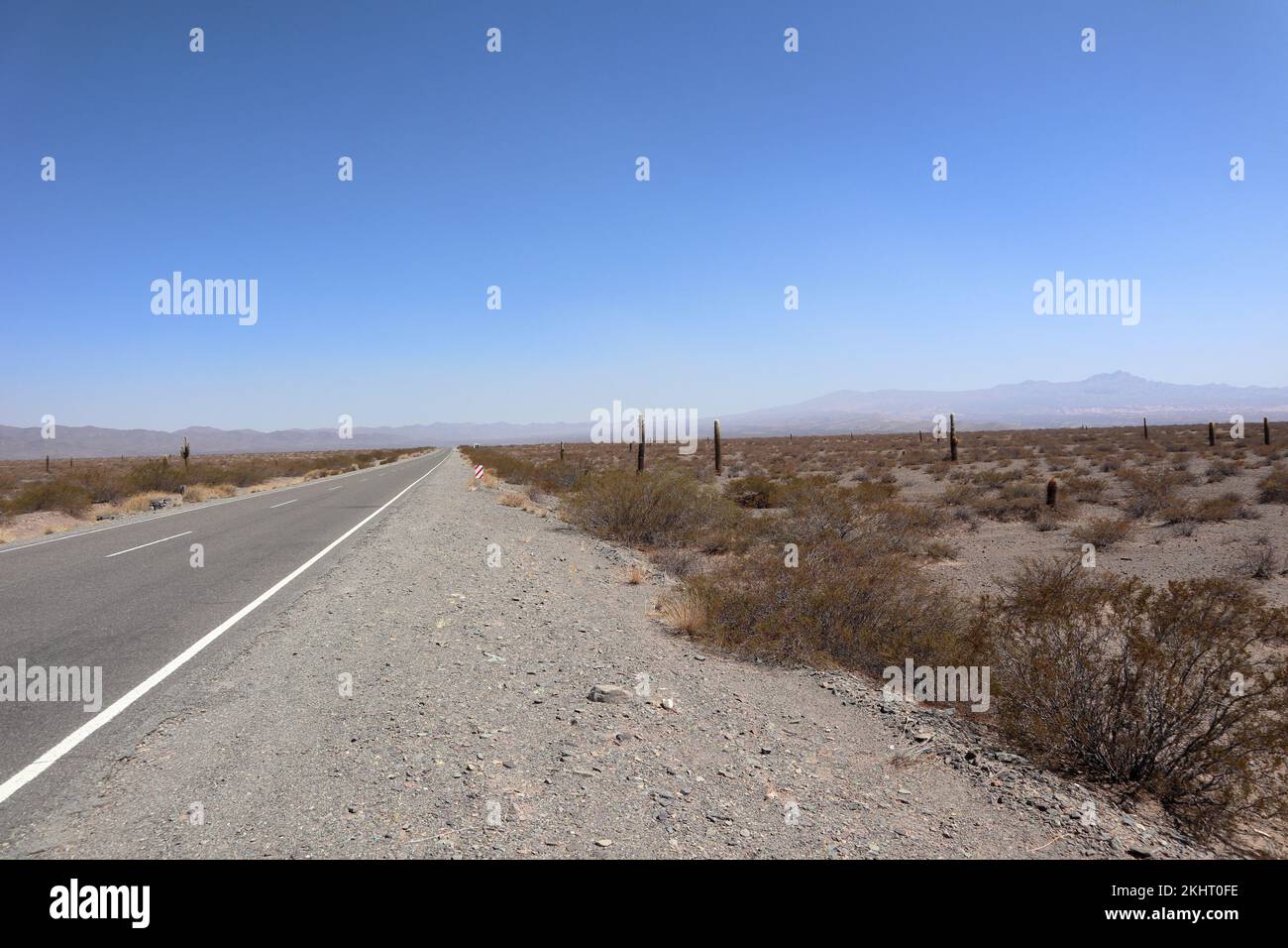 Route 33 in Argentina, che collega Salta a Cachi, Foto Stock