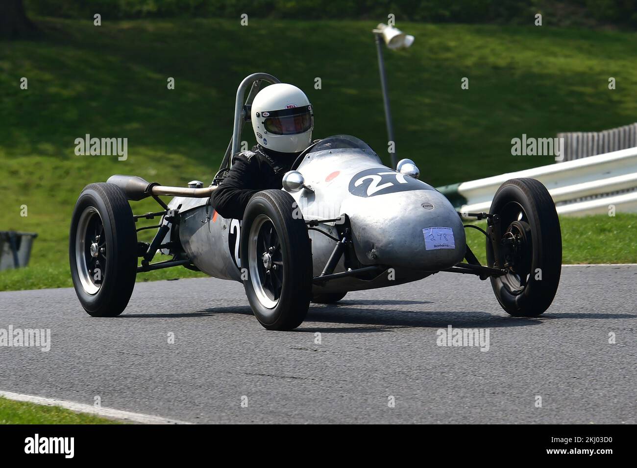 Ewan Cameron, Cooper Mk8, Formula 3 500s, F3 500cc Racing Cars, due gare di quindici minuti, con vetture divise in 3 classi a seconda dell'età, hanno squillato l'età Foto Stock