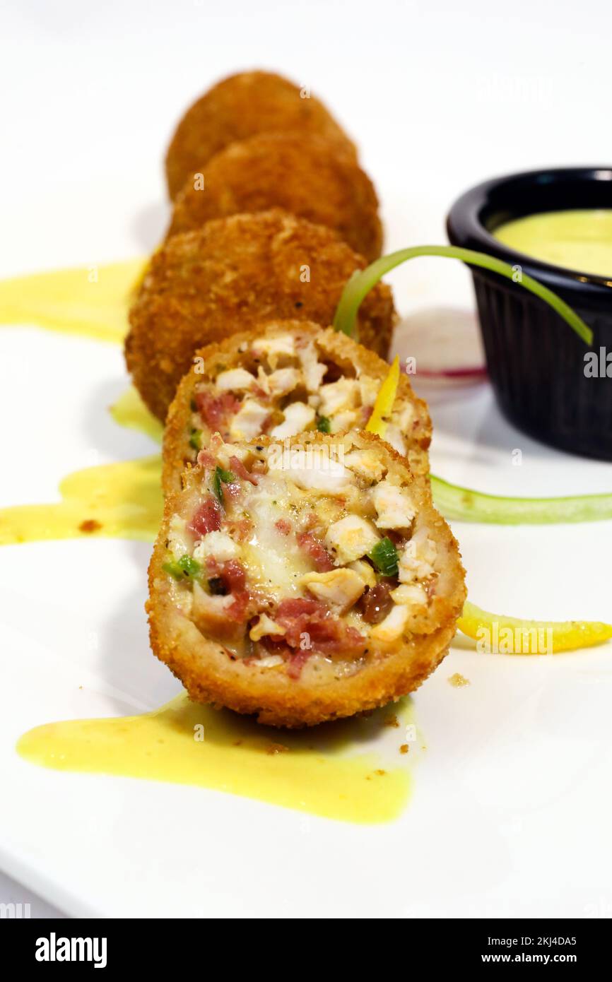 Immagini di alta qualità di un menu ristorante Foto Stock