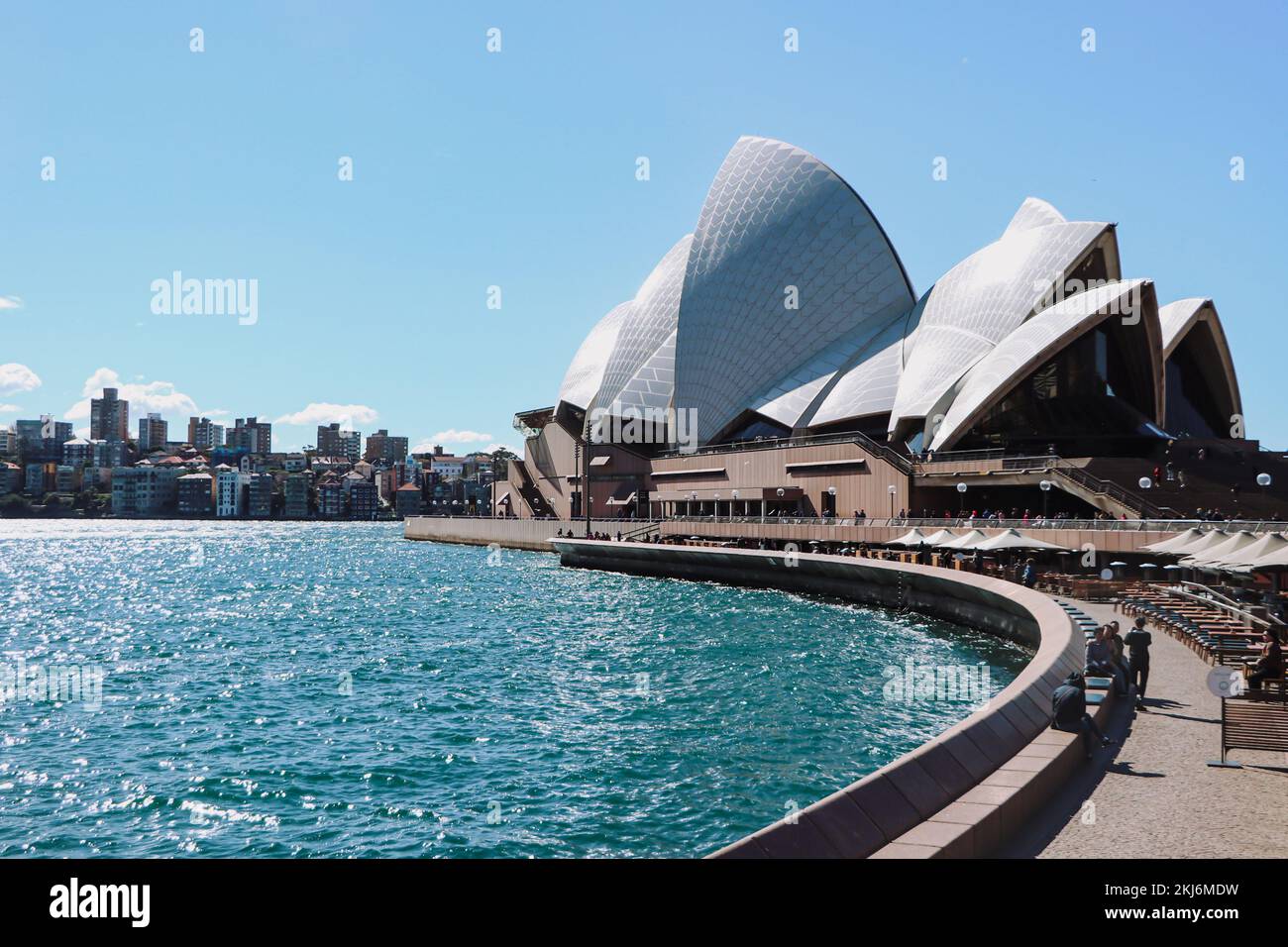 La Sydney Opera House a Darling Harbor, Australia Foto Stock