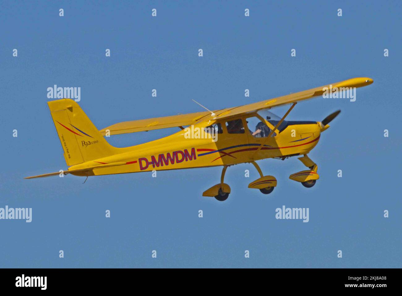 Germania, Baden-Württemberg, Tannheim: D-MWDM Tecnam P.92 Echo. Foto Stock
