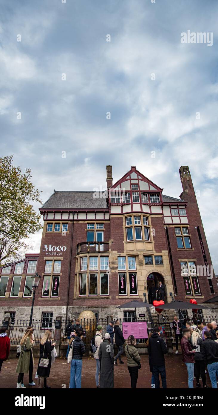 Museo di arte moderna e contemporanea Moco ad Amsterdam Foto Stock