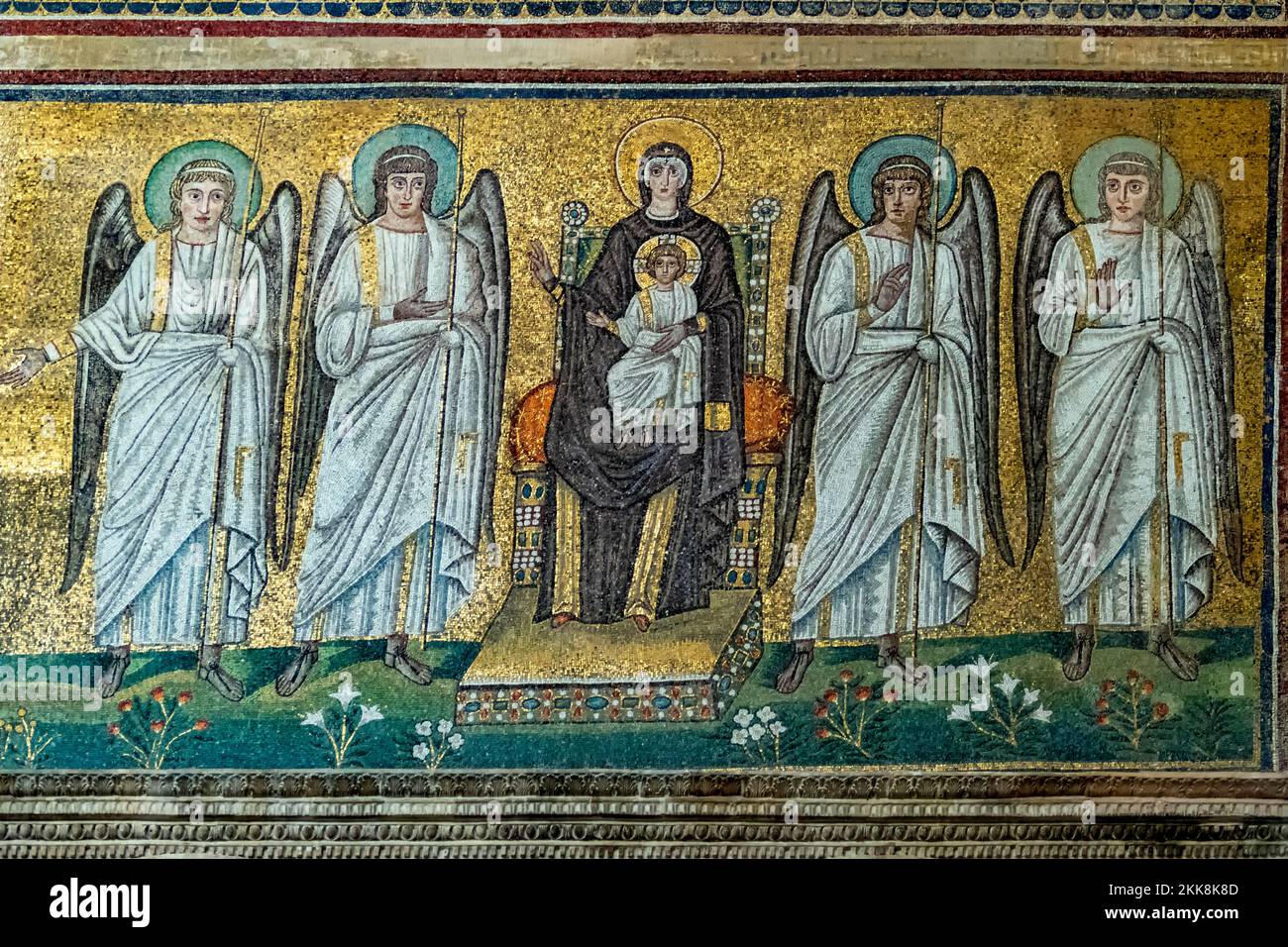 Teodora, Basílica di San Vitale, Ravena, Itália - FASBAM