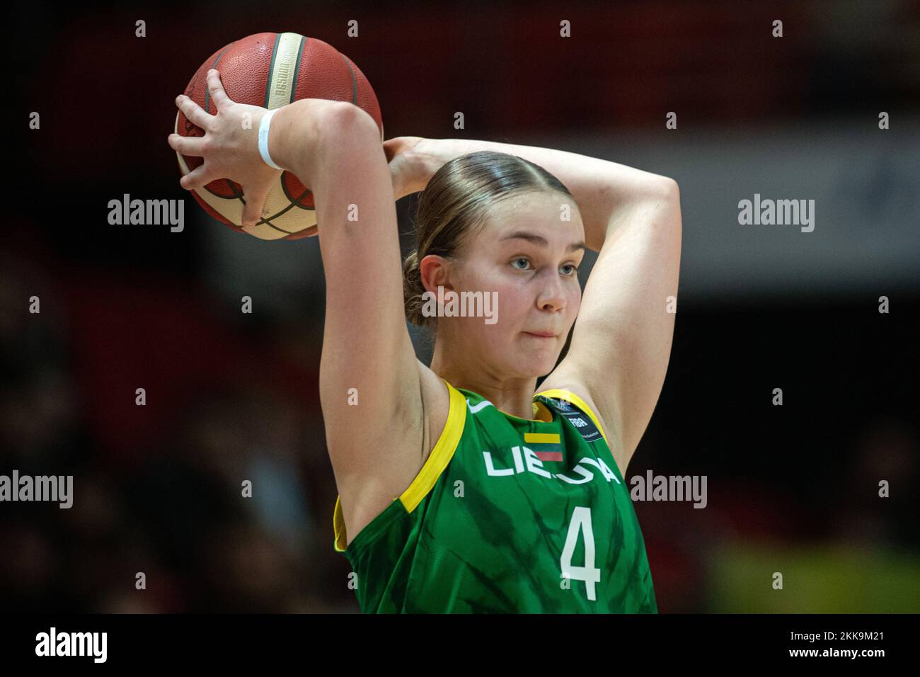 2022 11 24. FIBA - Donna EuroBasket Qualifiers.Lituania 81 - 62 Ucraina. Foto Stock