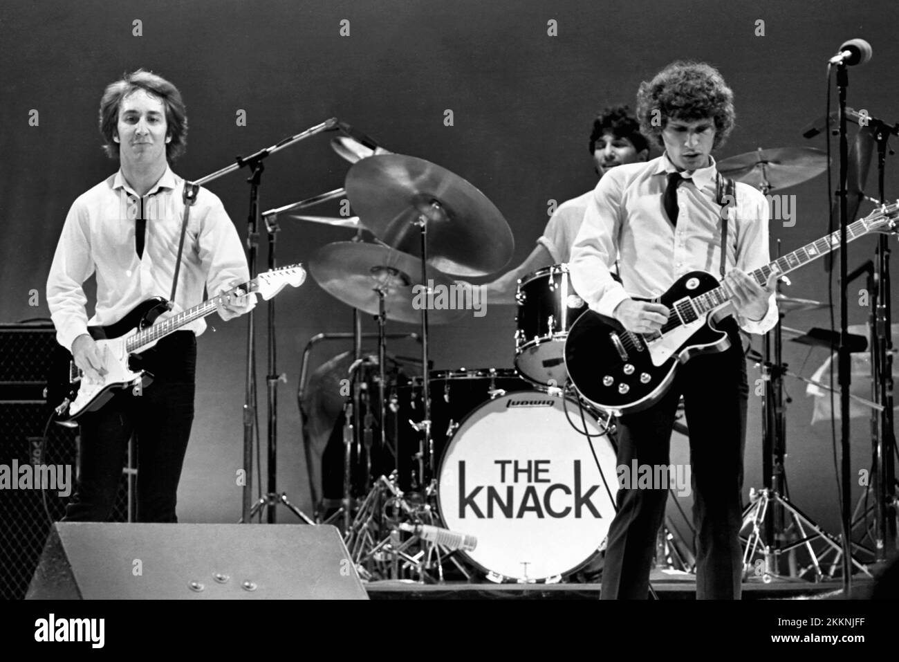 The Knack in concerto presso la Memorial Union dell'Università del Wisconsin - Madison nel 1979. Foto Stock