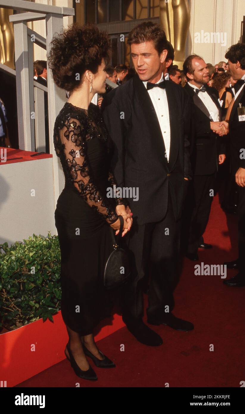 Mel Gibson e la moglie Robyn ai 60th Annual Academy Awards 11 aprile ...