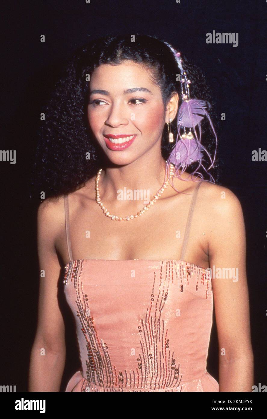 **FILE PHOTO** Irene Cara è scomparse a 63. Irene Cara credito di $1984: Ralph Dominguez/MediaPunch Foto Stock