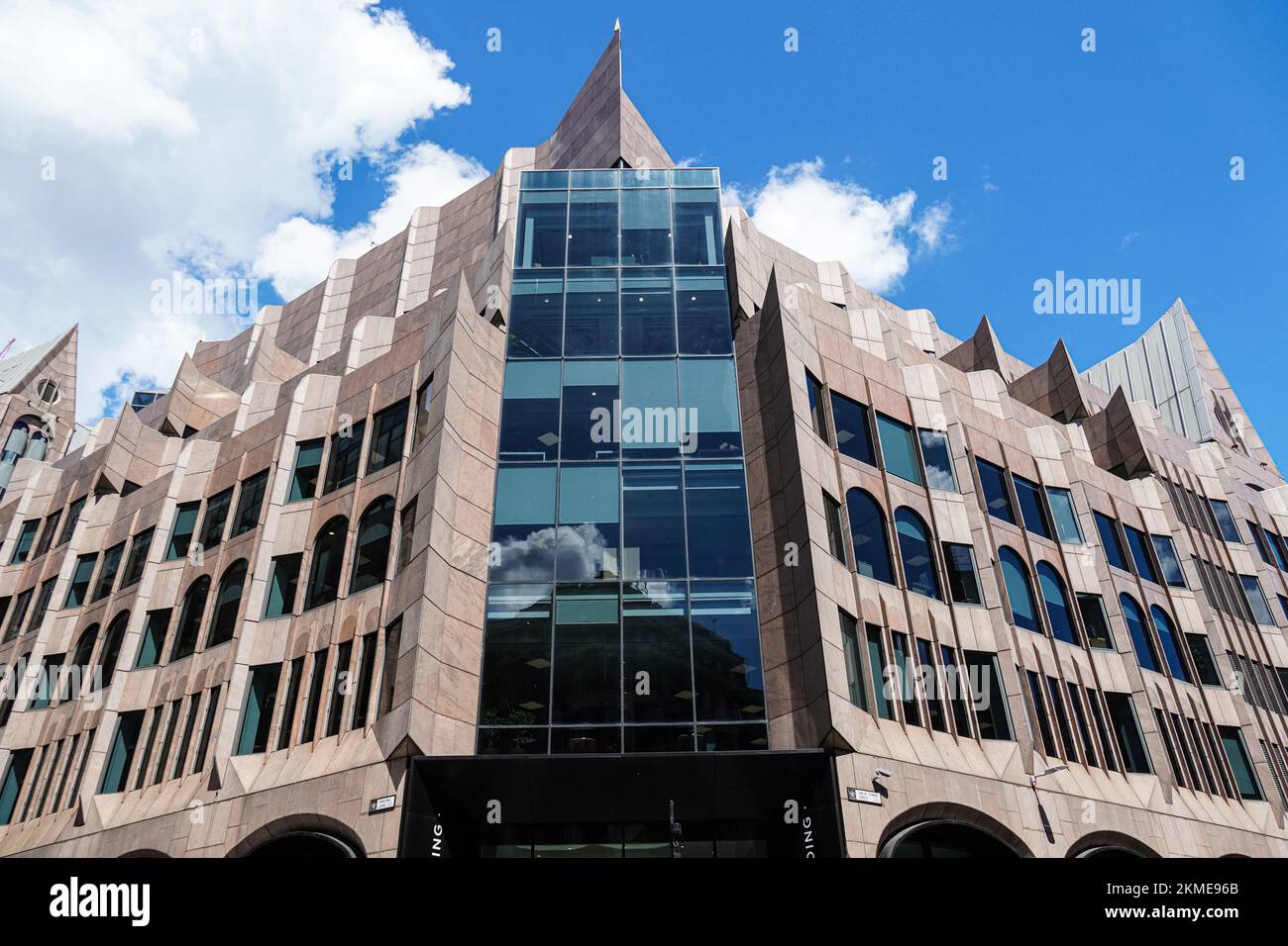 Il Minster Building, edificio per uffici, esterno, Londra, Inghilterra, Regno Unito Foto Stock