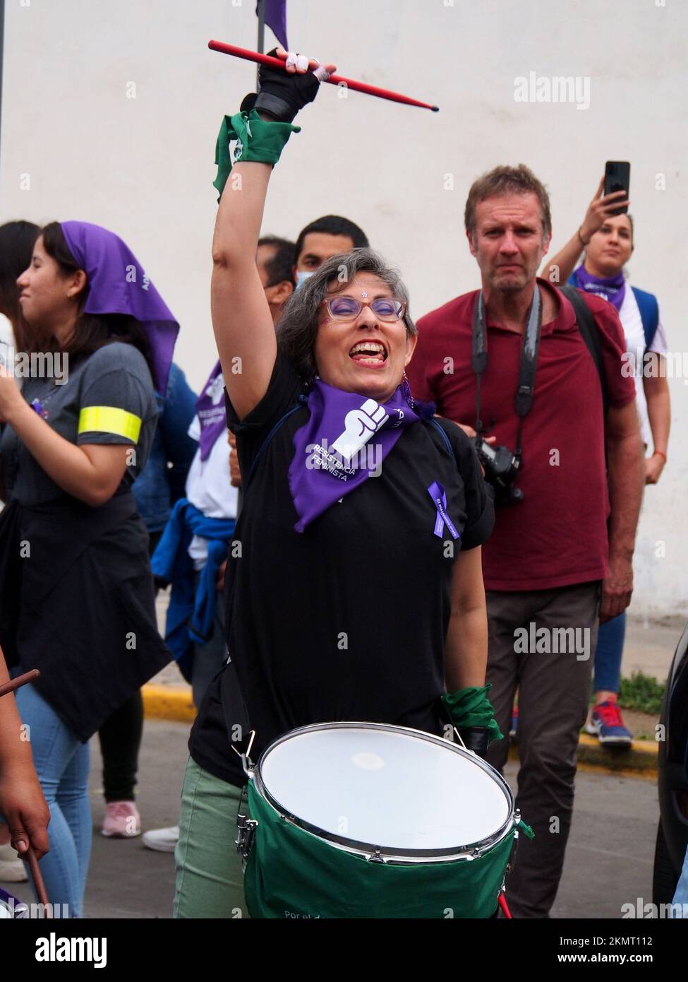 Come Sono Le Donne Di Santo Domingo Lima, Perù. 25th Nov 2022. Ragazze che suonano la batteria quando