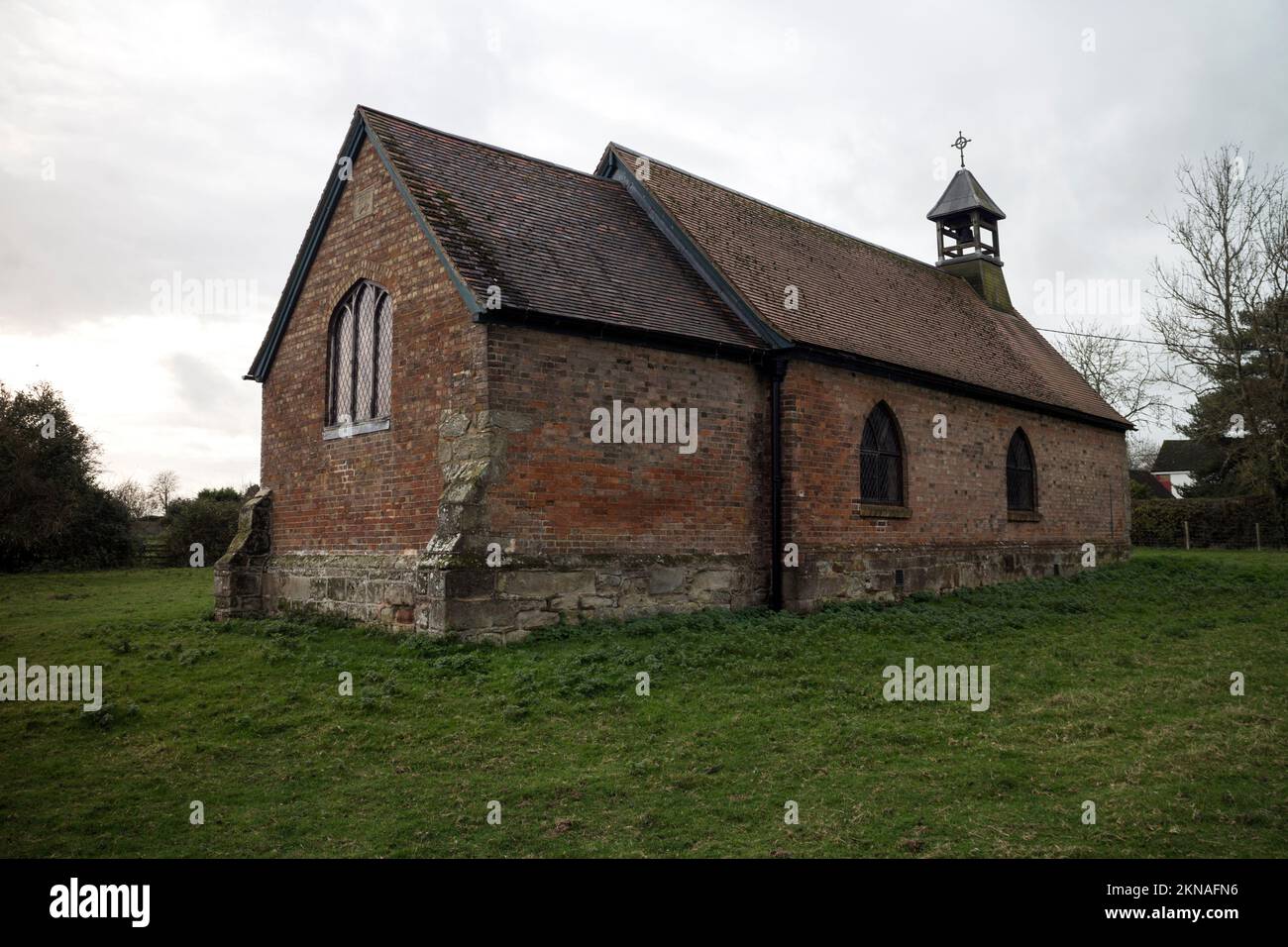 St Mary`s Church, Wibtoft, Warwickshire, Inghilterra, Regno Unito Foto Stock