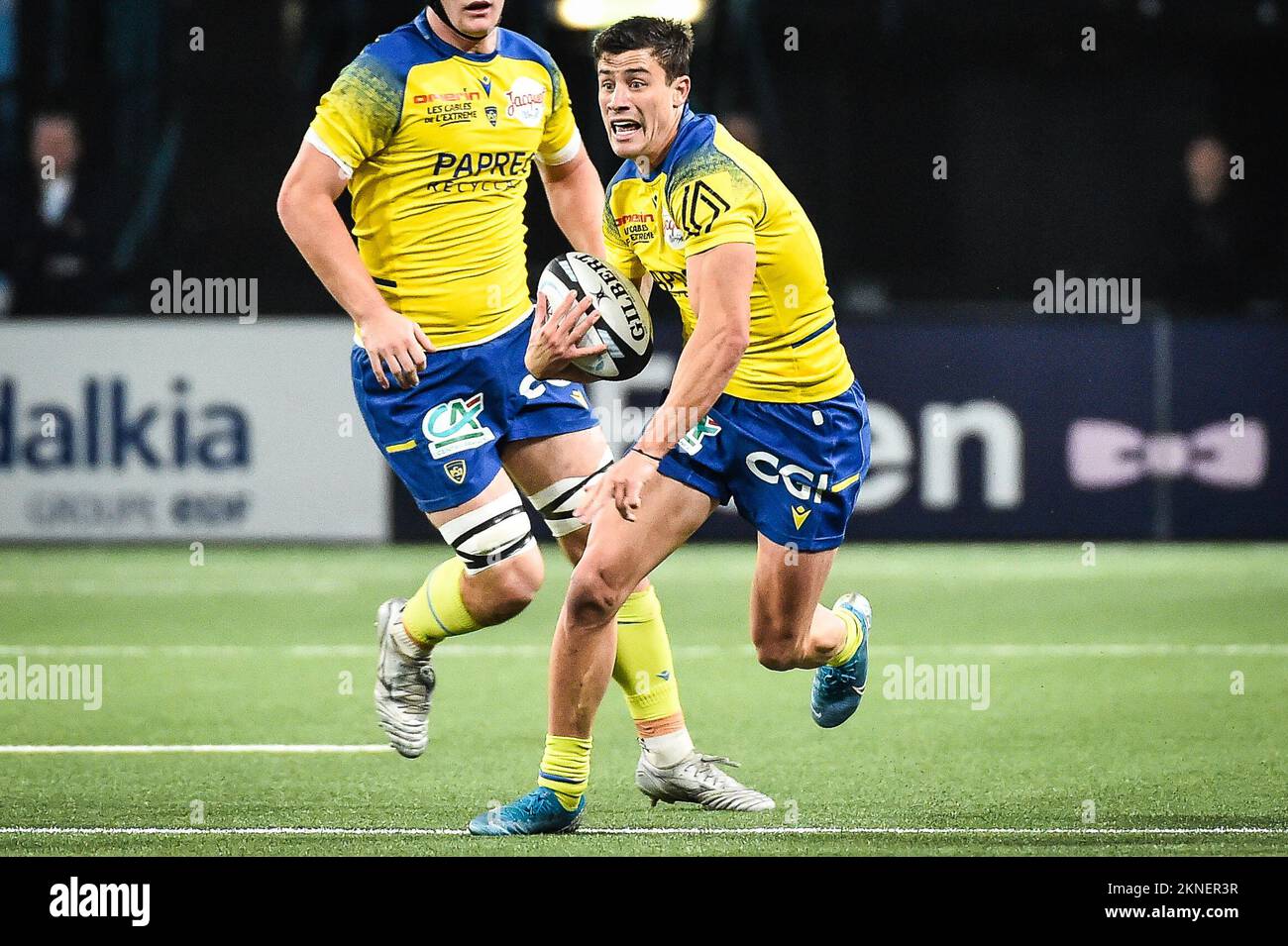 Nanterre, Francia, Francia. 27th Nov 2022. Bautista DELGUY di Clermont durante la TOP 14 match tra Racing 92 e ASM Clermont Auvergne a Parigi la Defense Arena il 27 novembre 2022 a Nanterre vicino a Parigi, Francia. (Credit Image: © Matthieu Mirville/ZUMA Press Wire) Foto Stock