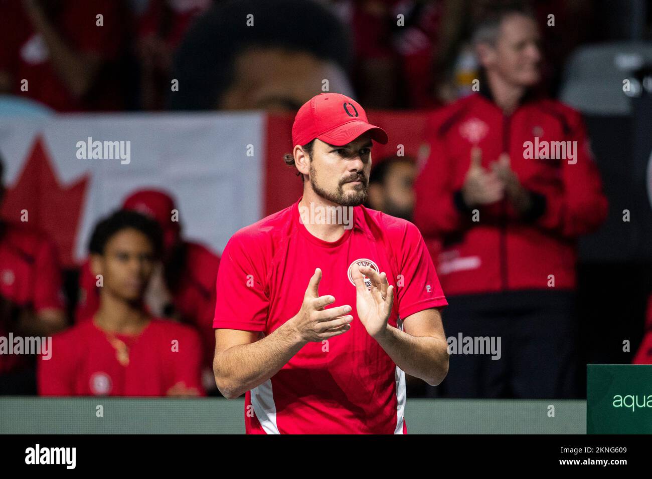 Frank Dancevic capitano del Canada Foto Stock