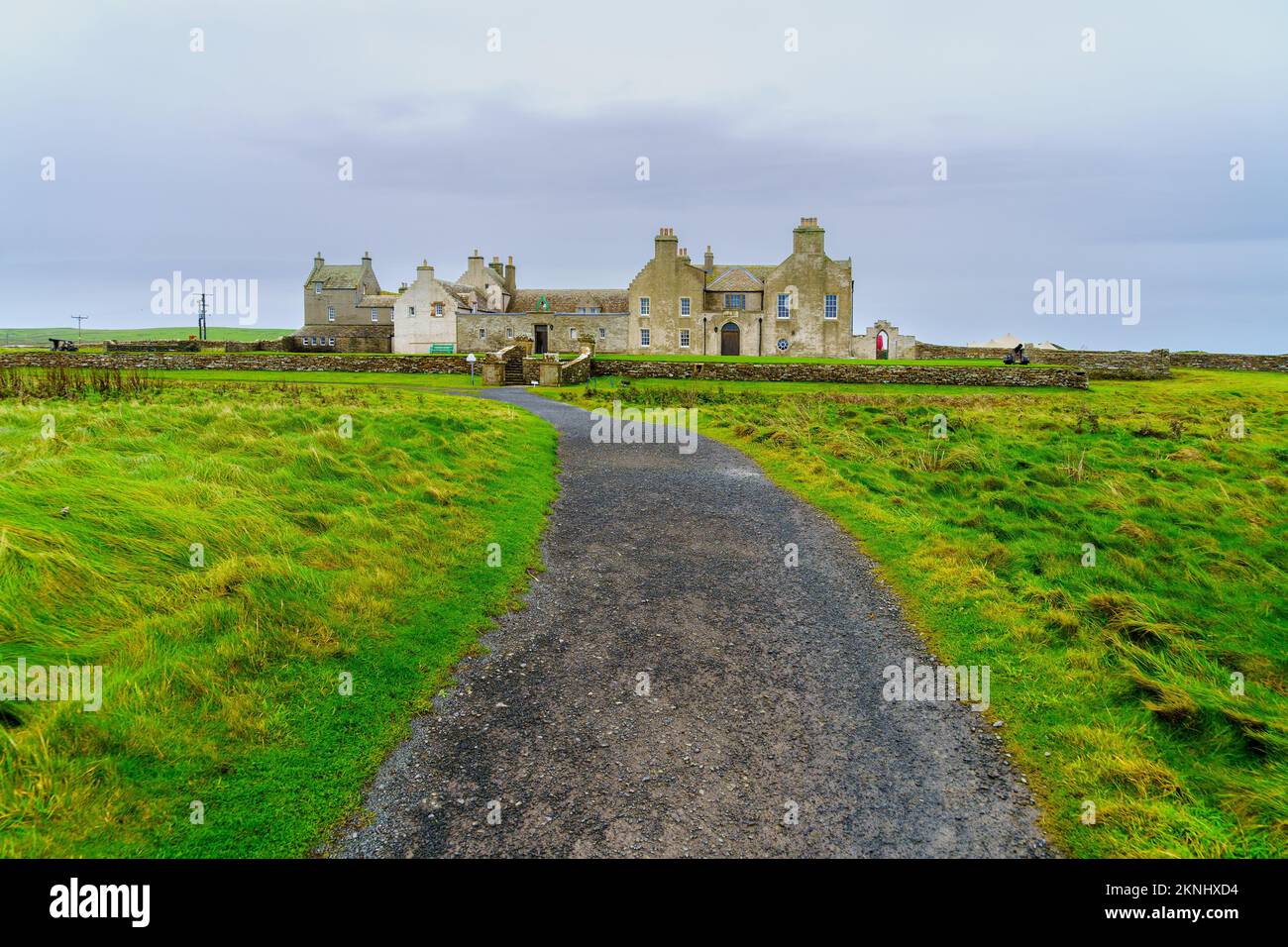 Stromness, Regno Unito - 04 ottobre 2022: Vista della storica Skaill House, in Mainland Orkney, Scozia, Regno Unito Foto Stock