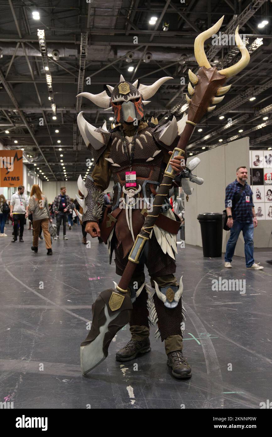 cosplay al MCM Comic con di Londra Foto Stock