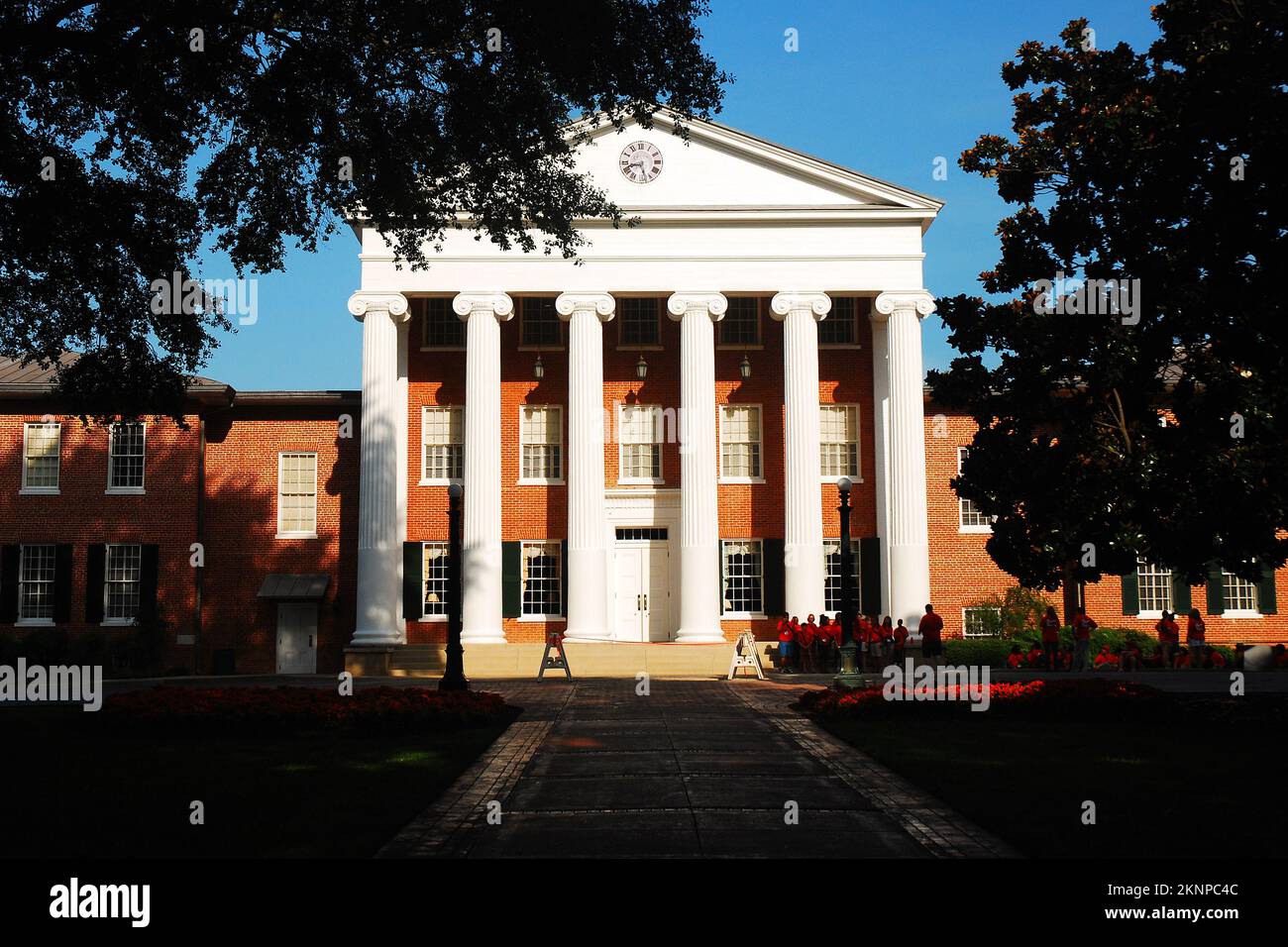 Il Lyceum è l'edificio più antico del campus dell'Università del Mississippi Foto Stock