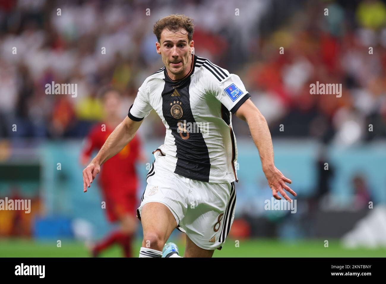 Al Khor, Qatar. 27th Nov 2022. Leon Goretzka (GER) Calcio : Coppa del mondo FIFA Qatar 2022 Gruppo e incontro tra Spagna 1-1 Germania allo Stadio al Bayt di al Khor, Qatar . Credit: Naoki Morita/AFLO SPORT/Alamy Live News Foto Stock