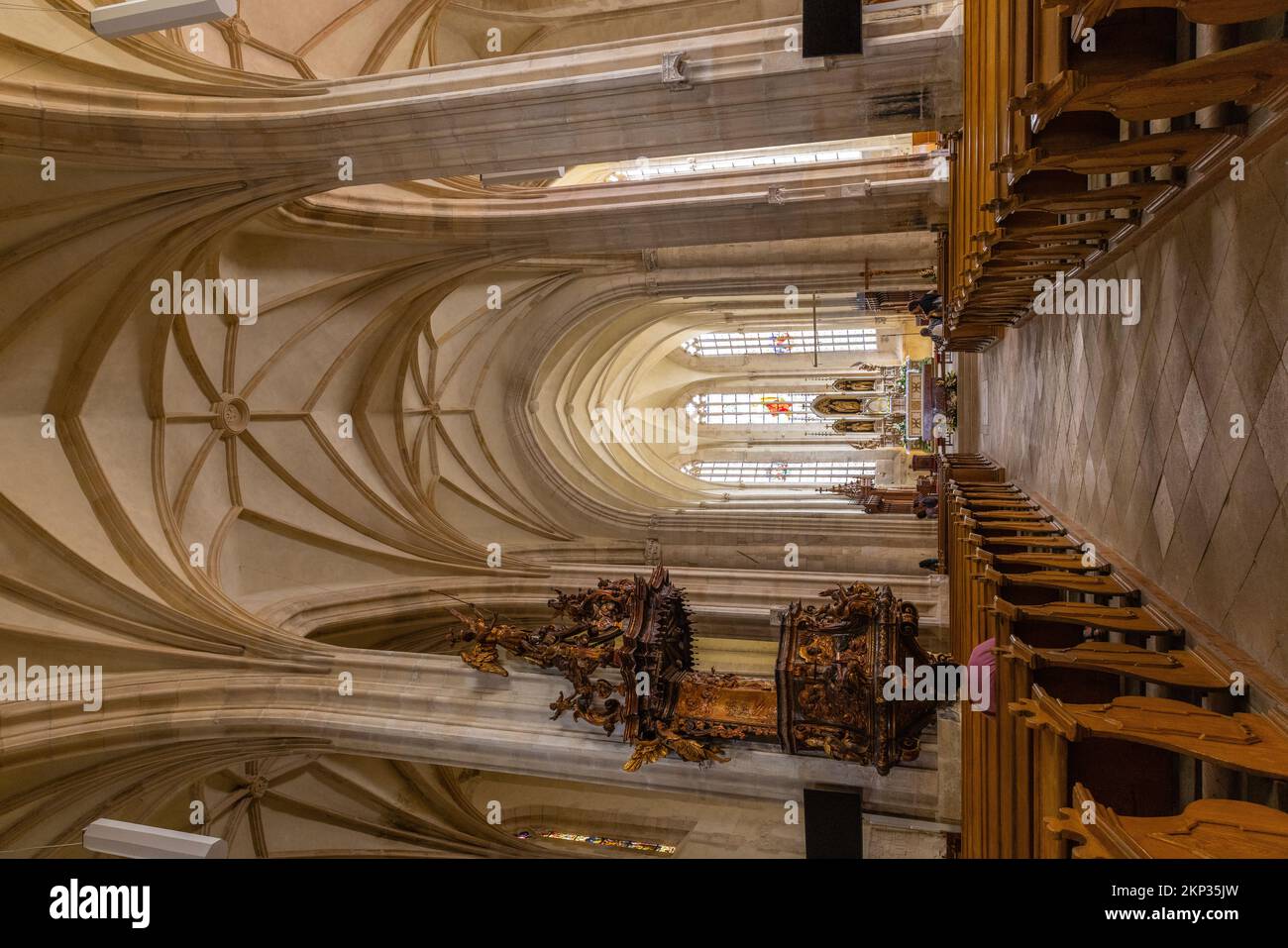 Chiesa di San Michele a Piazza Unirii, Cluj-Napoca, Romania Foto Stock