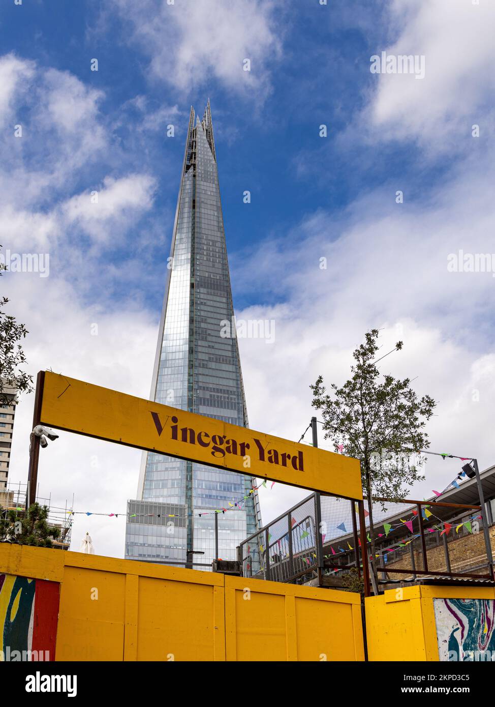 Aceto Yard, South Bank Londra Inghilterra Foto Stock