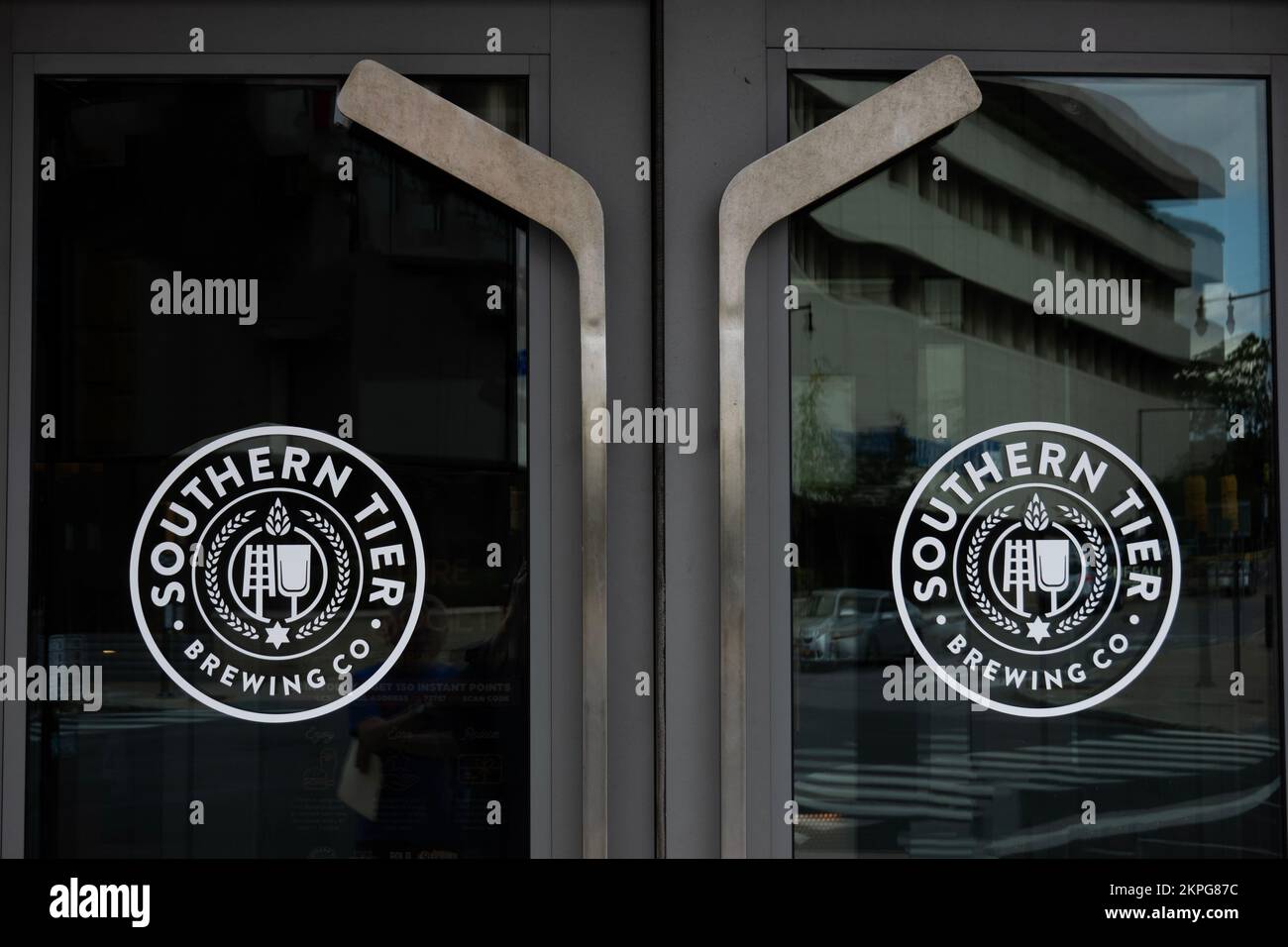 Azienda produttrice di birra Southern Tier nel centro di Buffalo, New York Foto Stock