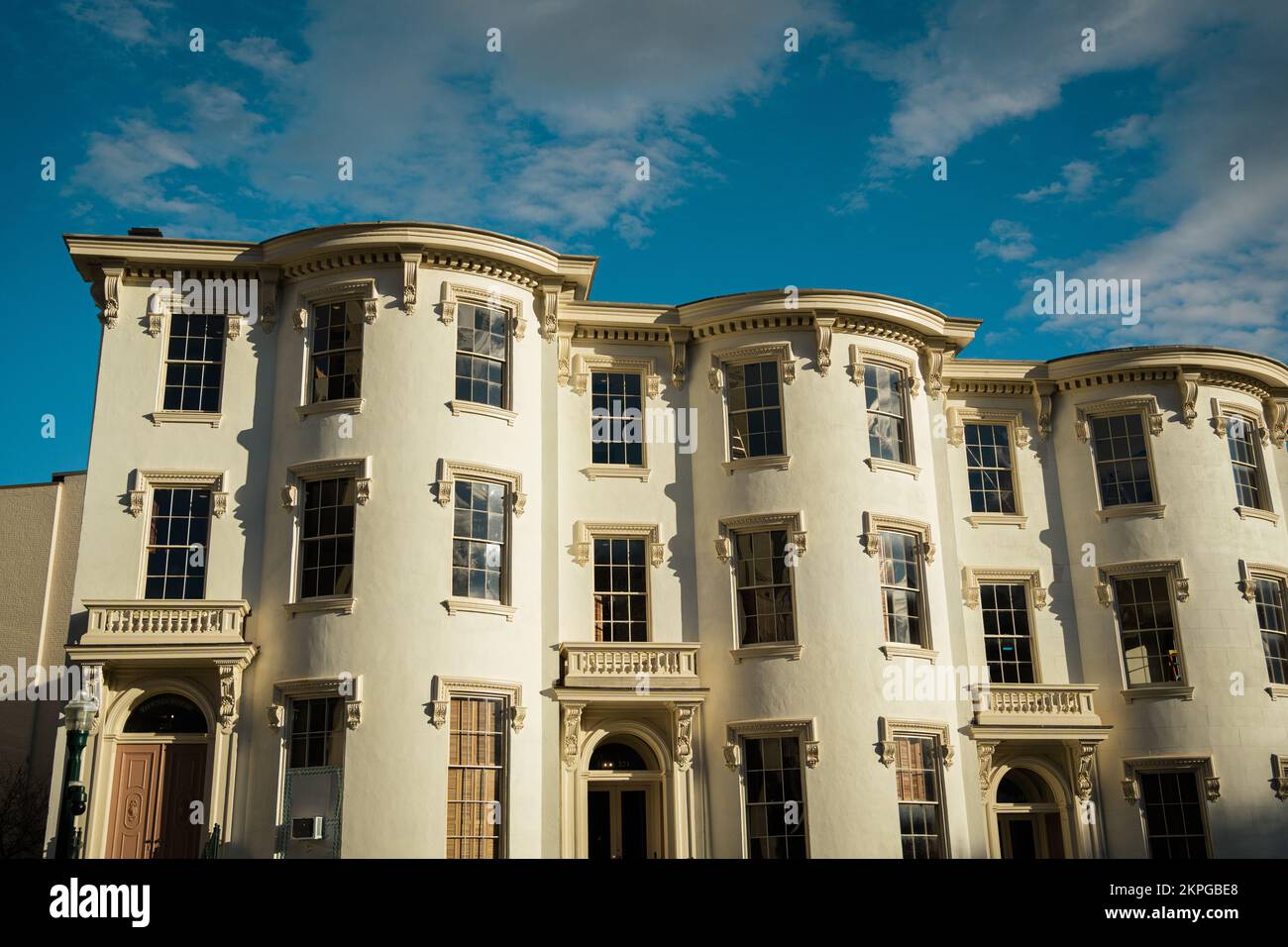 Morsons Row, Richmond, Virginia Foto Stock