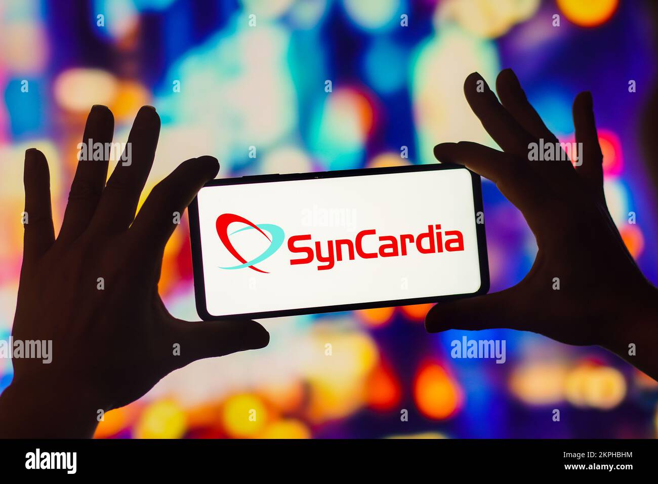 Brasile. 28th Nov 2022. In questa illustrazione, il logo SynCardia Systems viene visualizzato sullo schermo dello smartphone. Credit: SOPA Images Limited/Alamy Live News Foto Stock