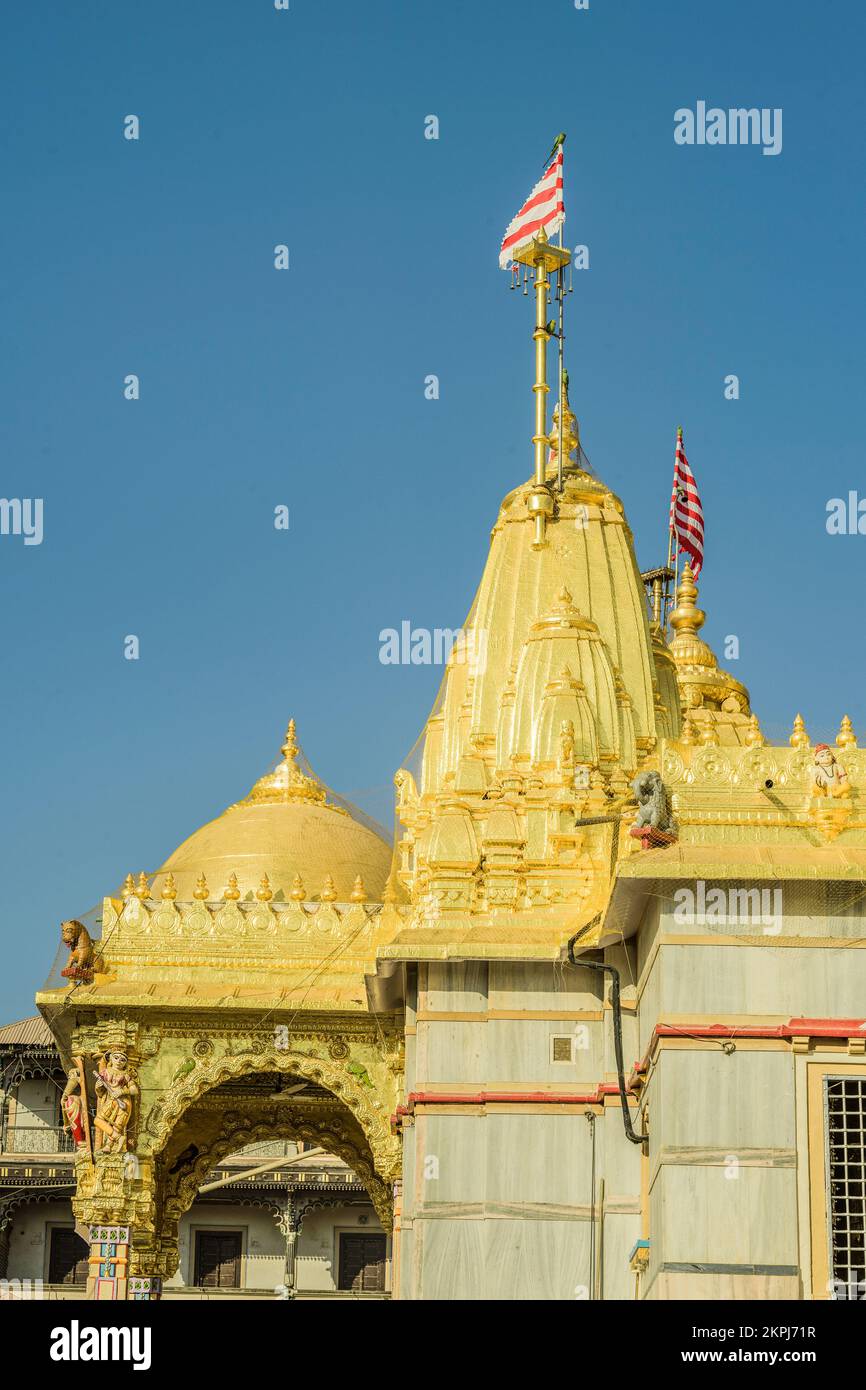 13—Gen-2017-Shri Swaminarayan Mandir, Vadtal-1824 di Sahajanand Swami (Bhagwan Swaminarayan)-Distretto Kheda Gujarat INDIA asia - Foto Stock