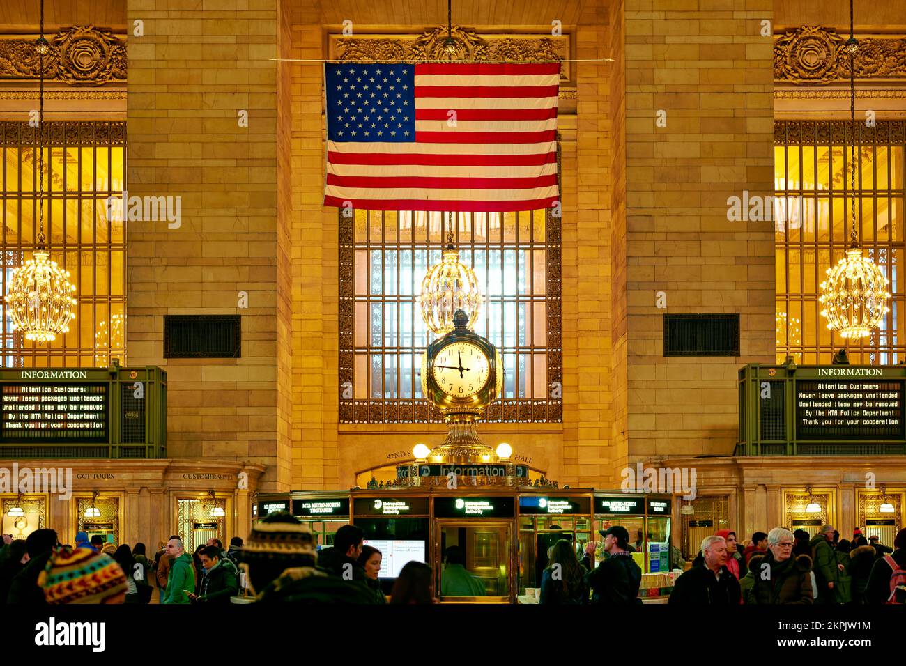 New York. Manhattan. Stati Uniti. Grand Central Terminal Station. Foto Stock