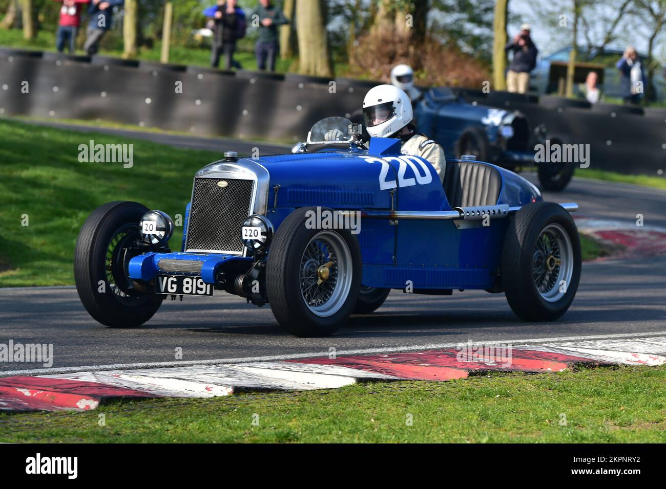 David Seber, Wolseley Hornet Special, Under 30s Scratch Race, gara di 15 minuti, per i piloti della sezione ‘giovani’, in una propria auto una famiglia uno o uno lo Foto Stock