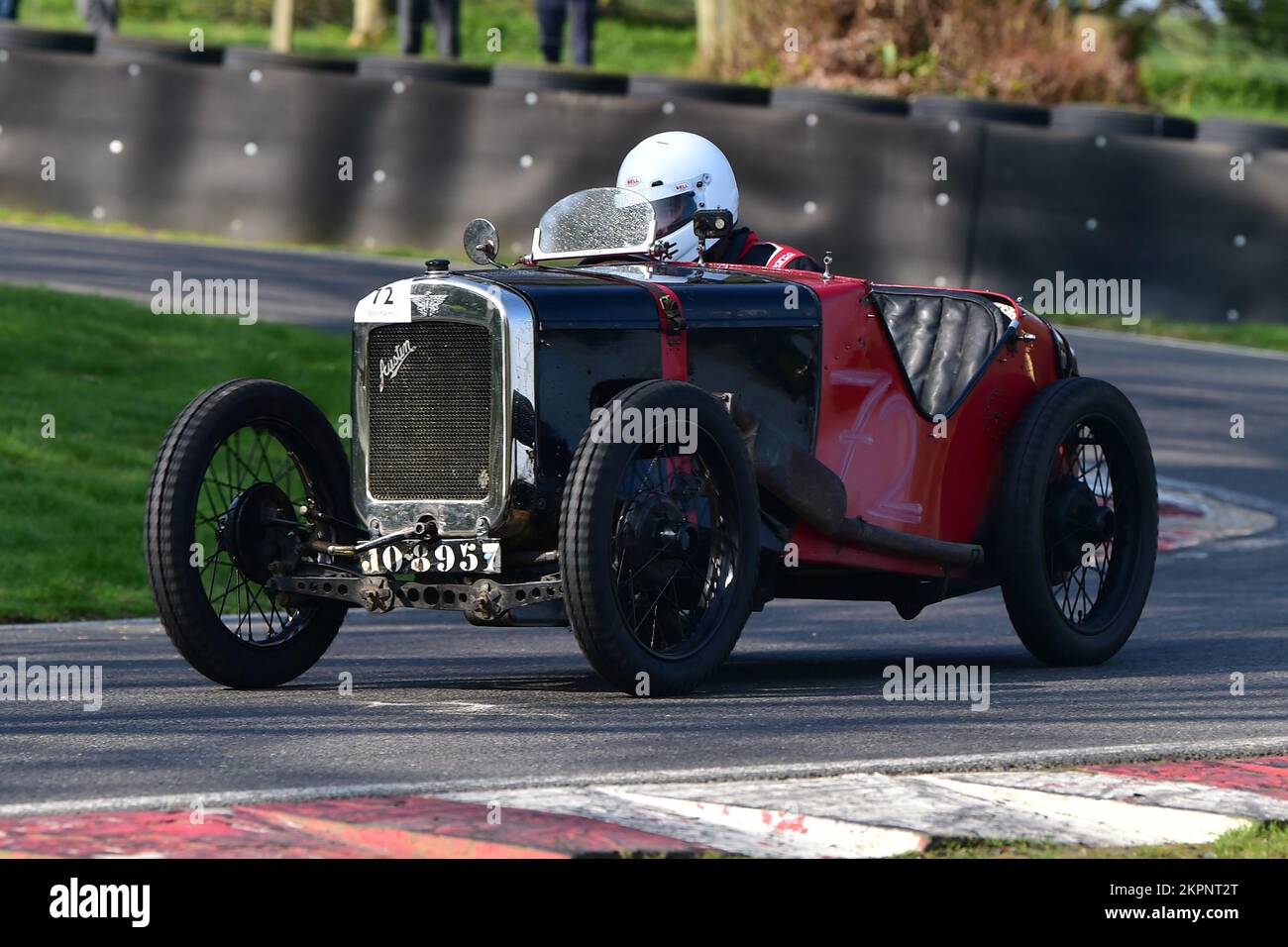 William Marsh, Austin 7 Ulster, Under 30s Scratch Race, gara di 15 minuti, per i piloti della sezione ‘giovani’, in una propria auto una famiglia uno o uno in prestito f Foto Stock