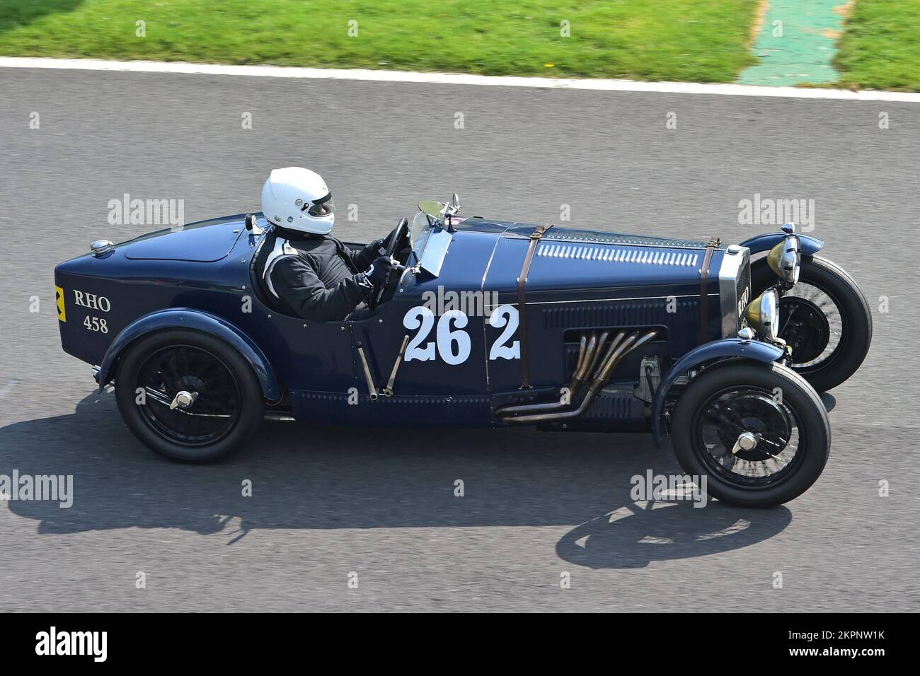 Charles Goldspink, Frazer Nash Acedes, Under 30s Scratch Race, gara di 15 minuti, per i piloti della sezione ‘giovani’, in auto propria una famiglia uno o uno l Foto Stock