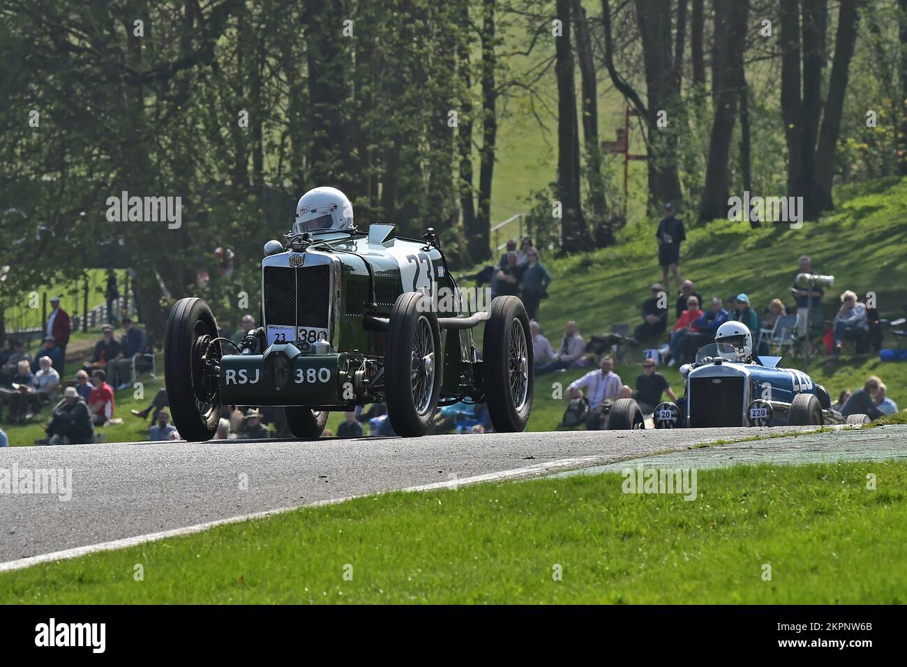 Harry Painter, MG PA, Under 30s Scratch Race, gara di 15 minuti, per i piloti della sezione ‘giovani’, in una propria auto una famiglia uno o uno in prestito per la vigilia Foto Stock