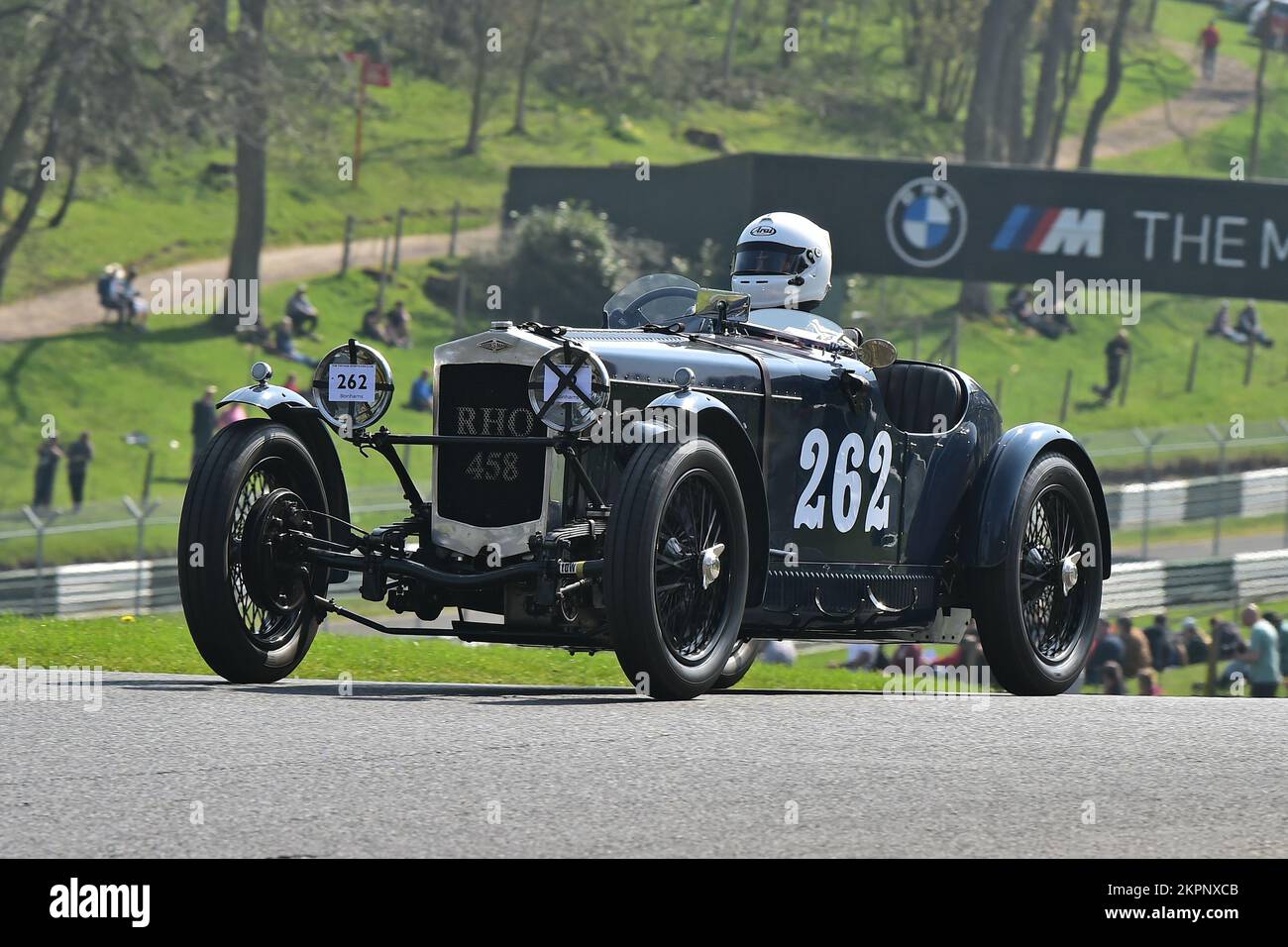 Charles Goldspink, Frazer Nash Acedes, Under 30s Scratch Race, gara di 15 minuti, per i piloti della sezione ‘giovani’, in auto propria una famiglia uno o uno l Foto Stock