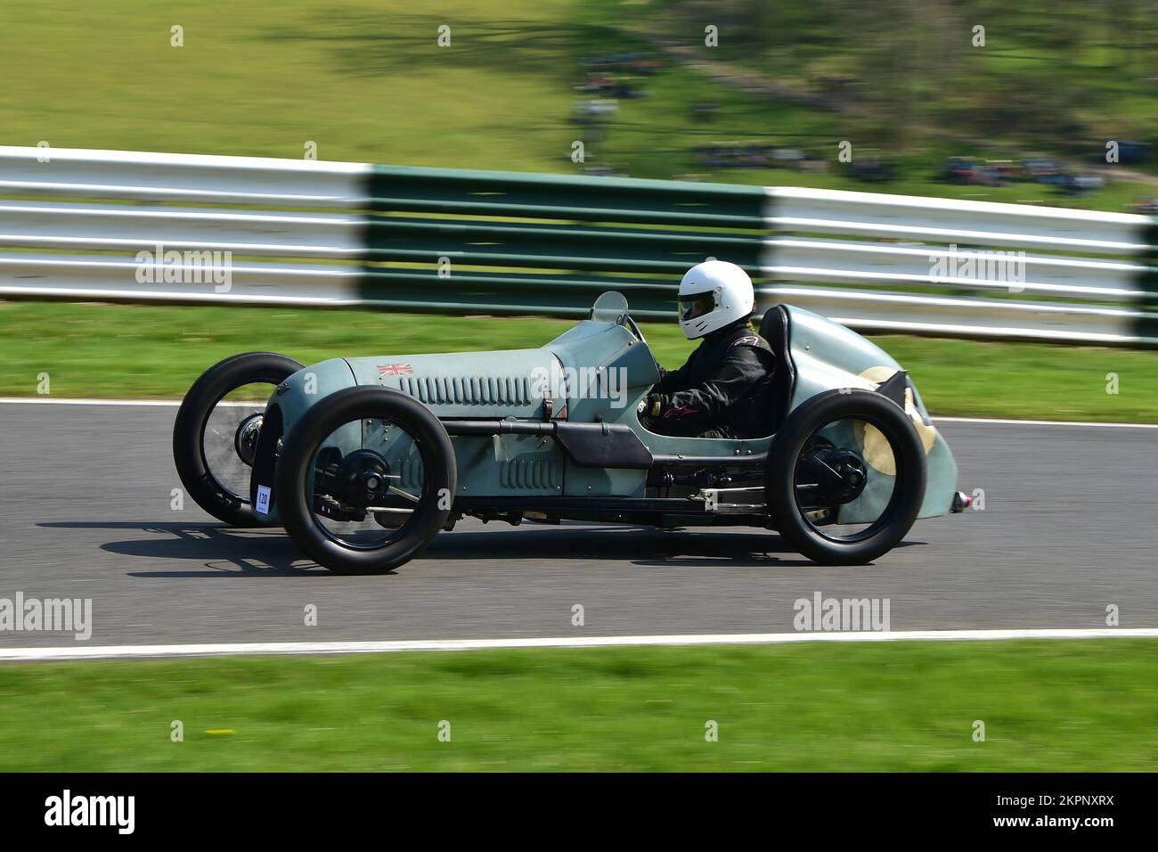 Francesca Wilton, Austin monoposto, Under 30s Scratch Race, gara di 15 minuti, per i piloti della sezione ‘giovani’, in auto propria una famiglia o una Foto Stock