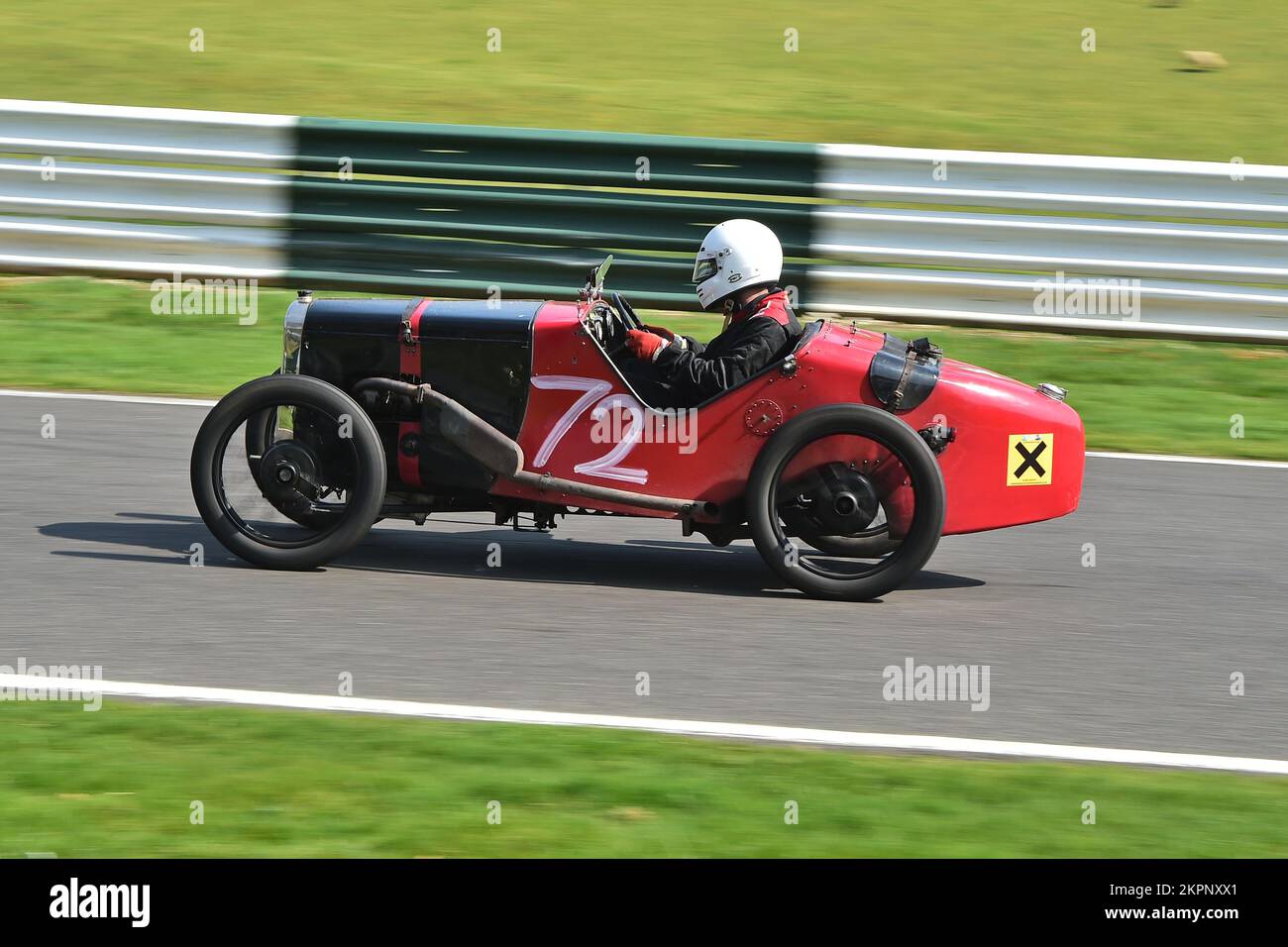 William Marsh, Austin 7 Ulster, Under 30s Scratch Race, gara di 15 minuti, per i piloti della sezione ‘giovani’, in una propria auto una famiglia uno o uno in prestito f Foto Stock