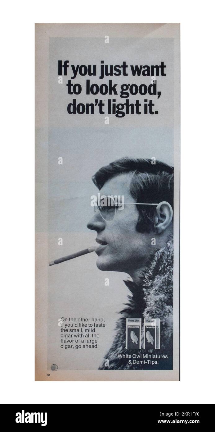 Vintage 25 Dicembre 1970 'Life' Magazine Special Double Issue Advert, USA Foto Stock