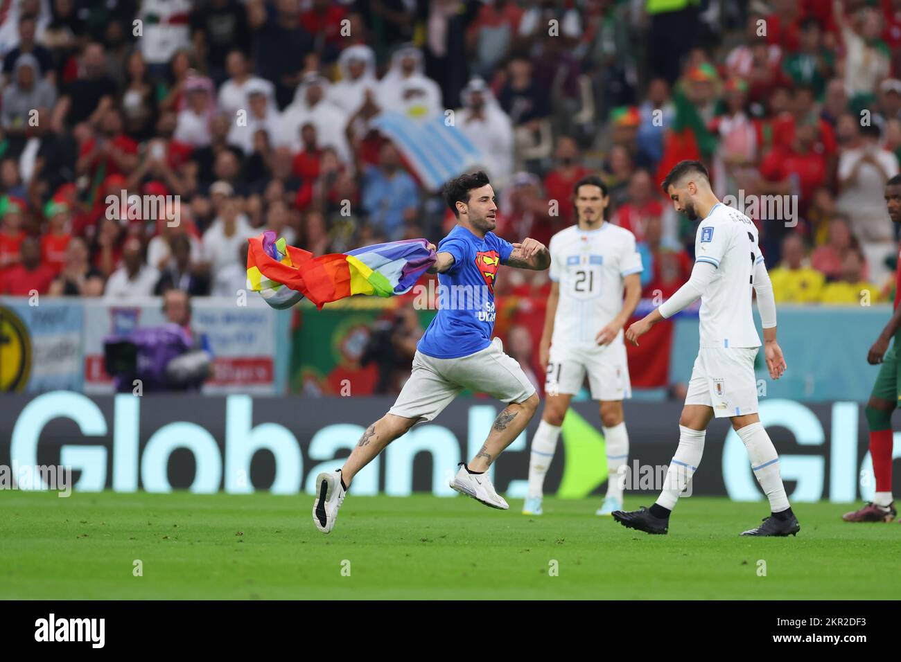 Lusail, Qatar. 28th Nov 2022. General view Football/Soccer : FIFA World Cup Qatar 2022 Group H match between Portugal 2-0 Uruguay at Lusail Stadium in Lusail, Qatar . Credit: Naoki Morita/AFLO SPORT/Alamy Live News Foto Stock