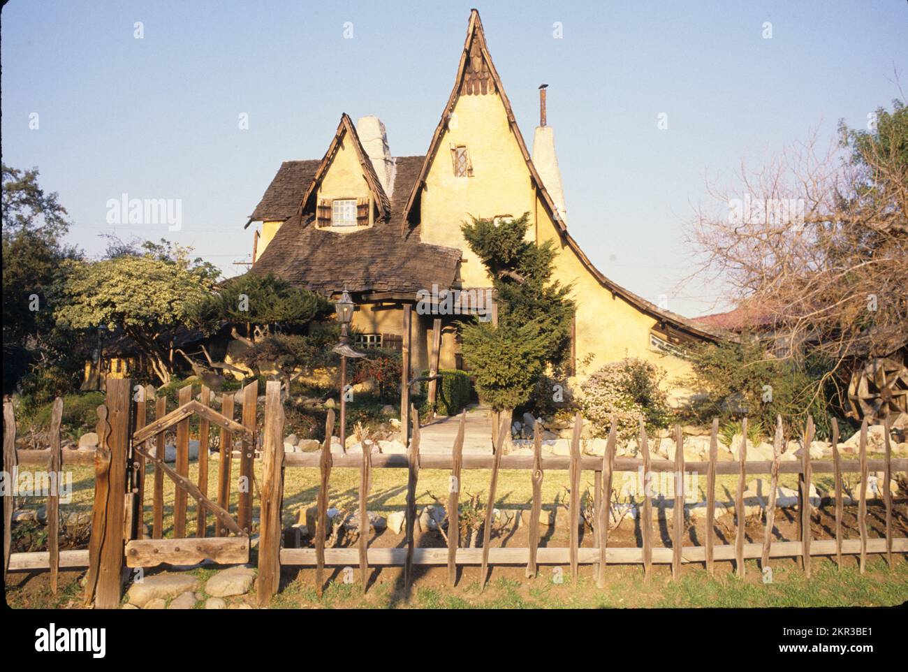 Spadena House, Hansel e Gretel casa, case a Los angeles, beverly Hills, 1988 Foto Stock