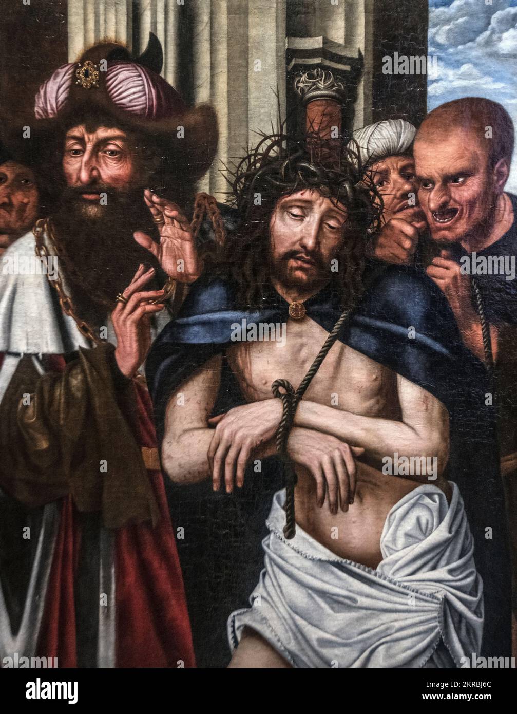Dopo Quinten Massys: 'Ecce Homo' (seconda metà del 16 ° secolo) Foto Stock
