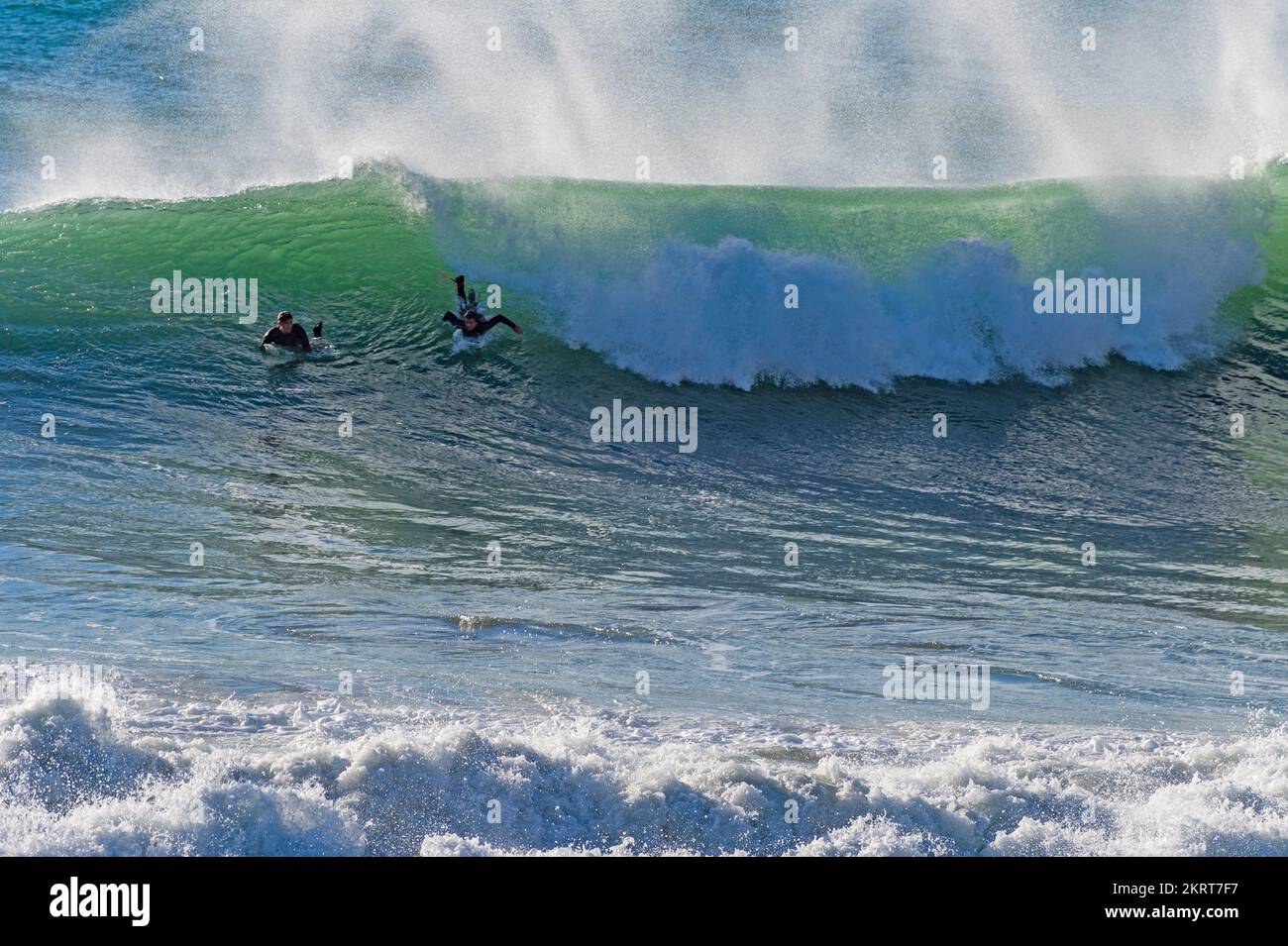 surf, levanto, italia Foto Stock