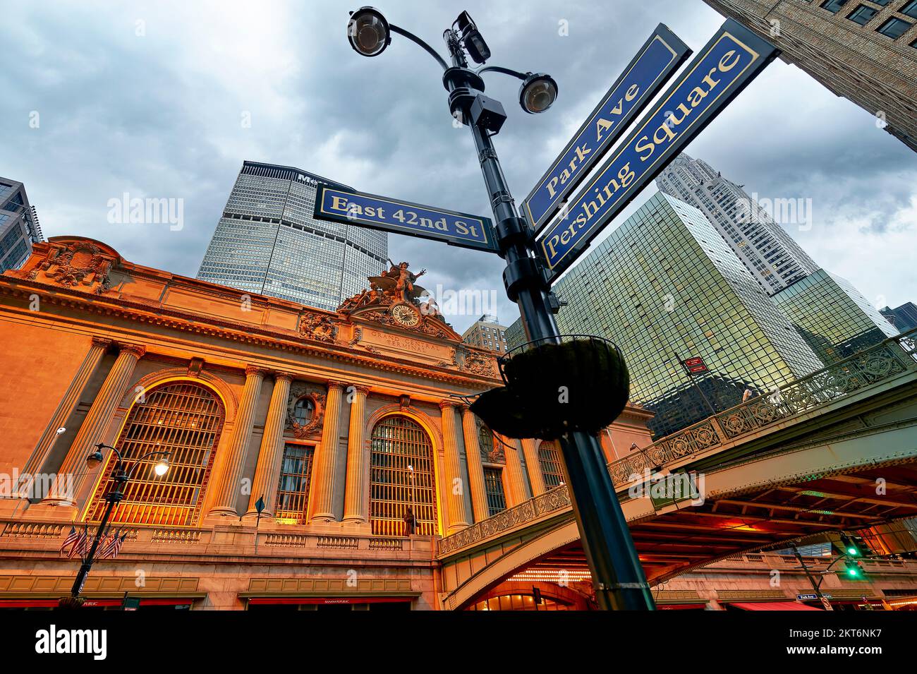New York. Manhattan. Stati Uniti. La Grand Central Terminal Station Foto Stock