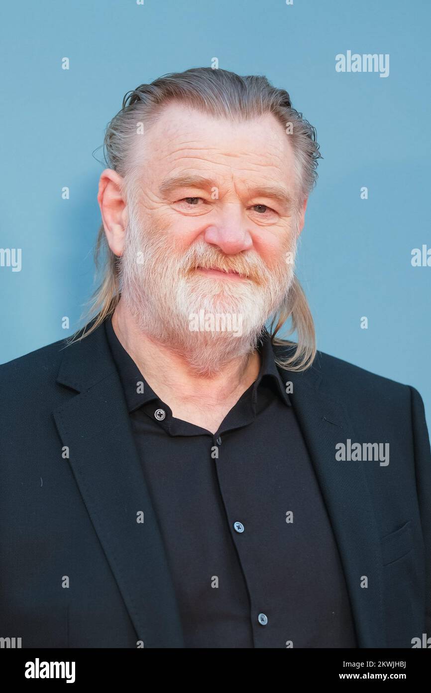Brendan Gleeson ha fotografato durante l'American Airlines Gala UK Premiere dei BANSHEES DI INISHERIN nell'ambito del London Film Festival, tenutosi presso il Royal Festival Hall di Londra giovedì 13 ottobre 2022 . Foto di Julie Edwards. Foto Stock