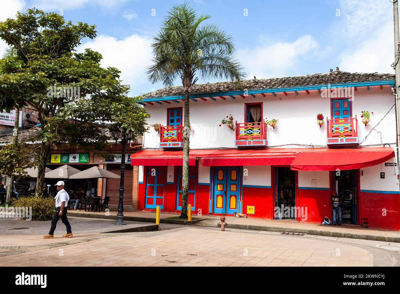 San Roque, Antioquia, Colombia - 7 novembre 2022. Bellissimo comune di Colombia, situato nel dipartimento di Antioquia. Foto Stock