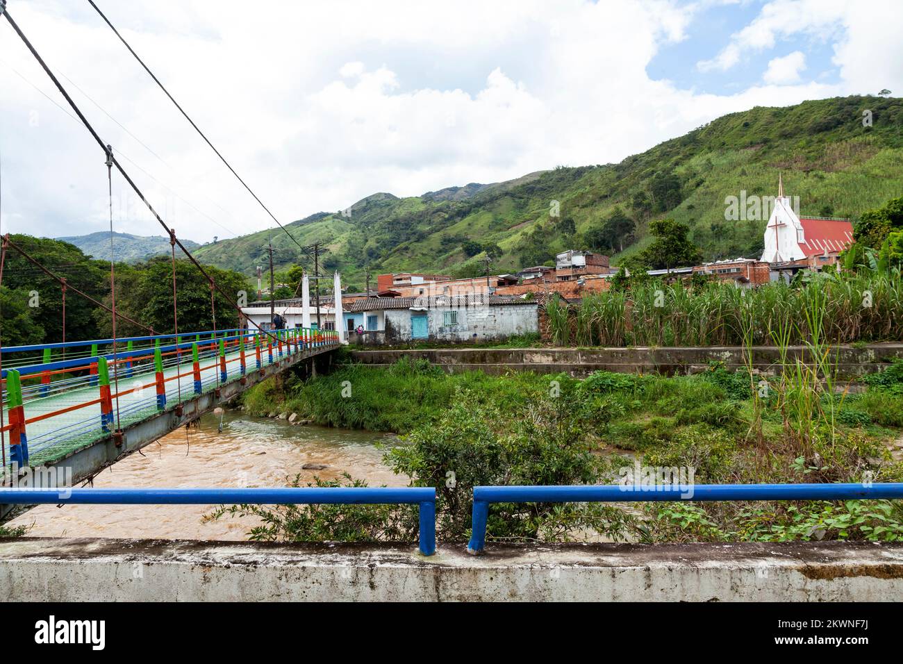 Cisneros, Antioquia, Colombia - 7 novembre 2022. Bellissimo comune di Colombia, situato nel dipartimento di Antioquia. Foto Stock