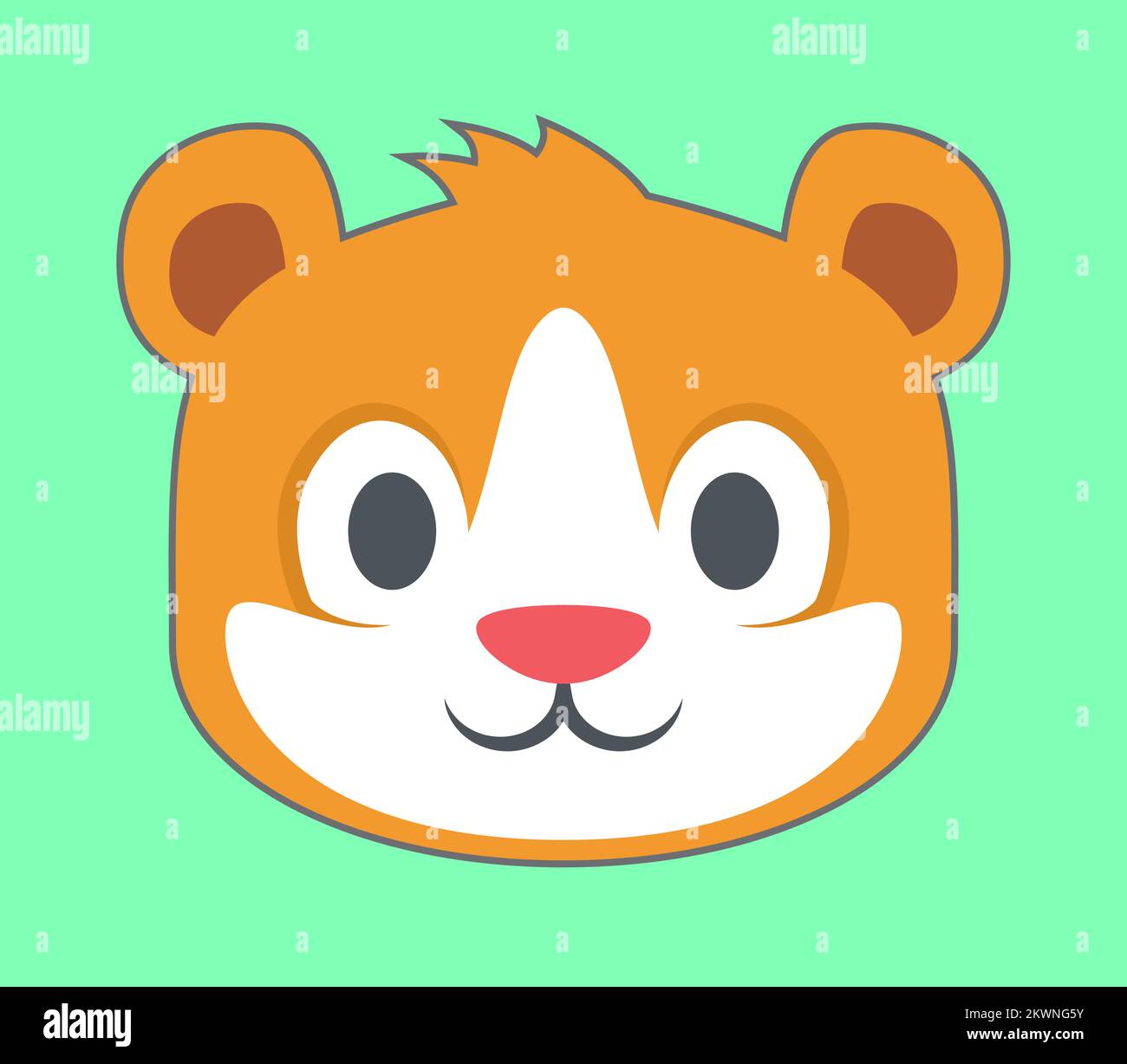 Panda personaggio dei fumetti Illustrazione Vettoriale