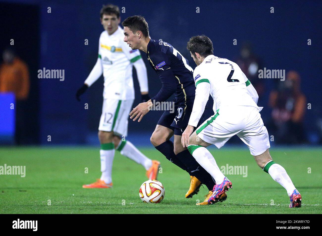 Marko Pjaca di Dinamo Foto Stock