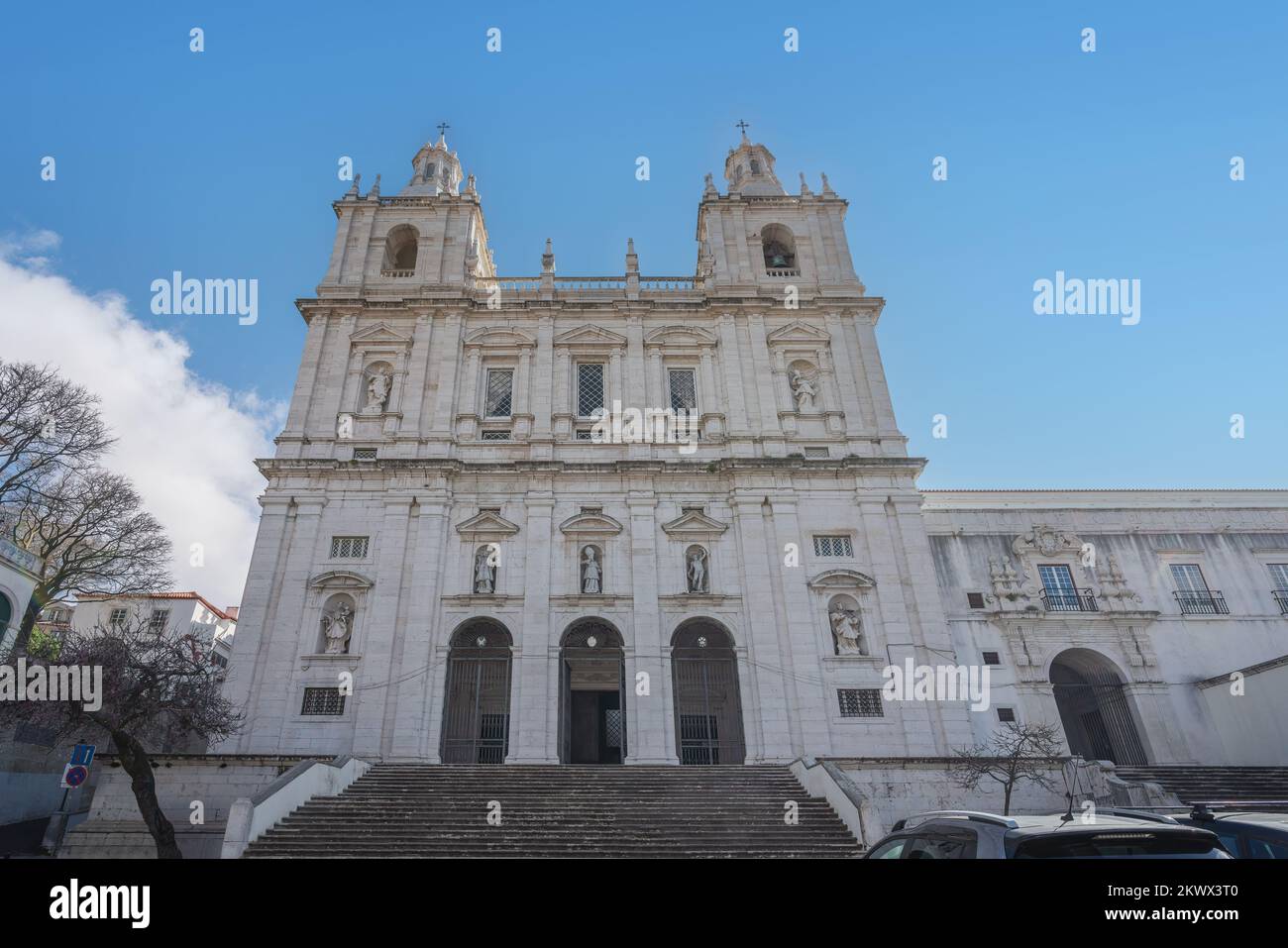 Chiesa di Sao Vicente de Fora - Lisbona, Portogallo Foto Stock
