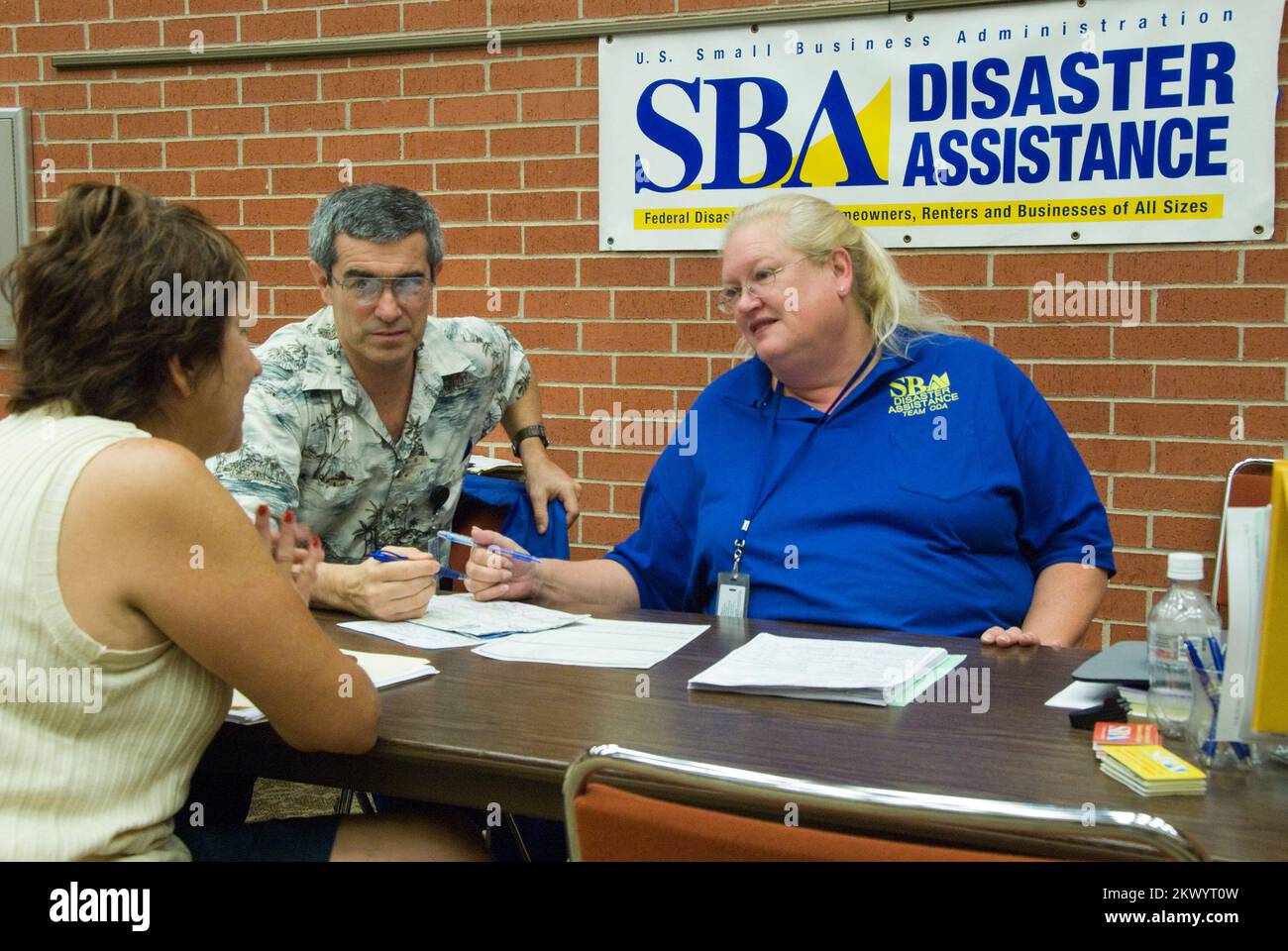 SBA alla DRC.. Fotografie relative a disastri e programmi, attività e funzionari di gestione delle emergenze Foto Stock