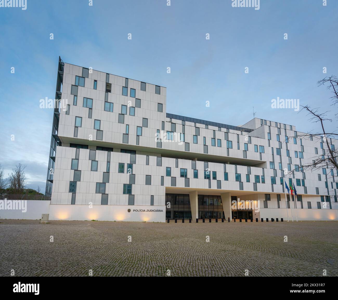 Quartier generale della polizia giudiziaria (Policia giudiziaria) - Lisbona, Portogallo Foto Stock